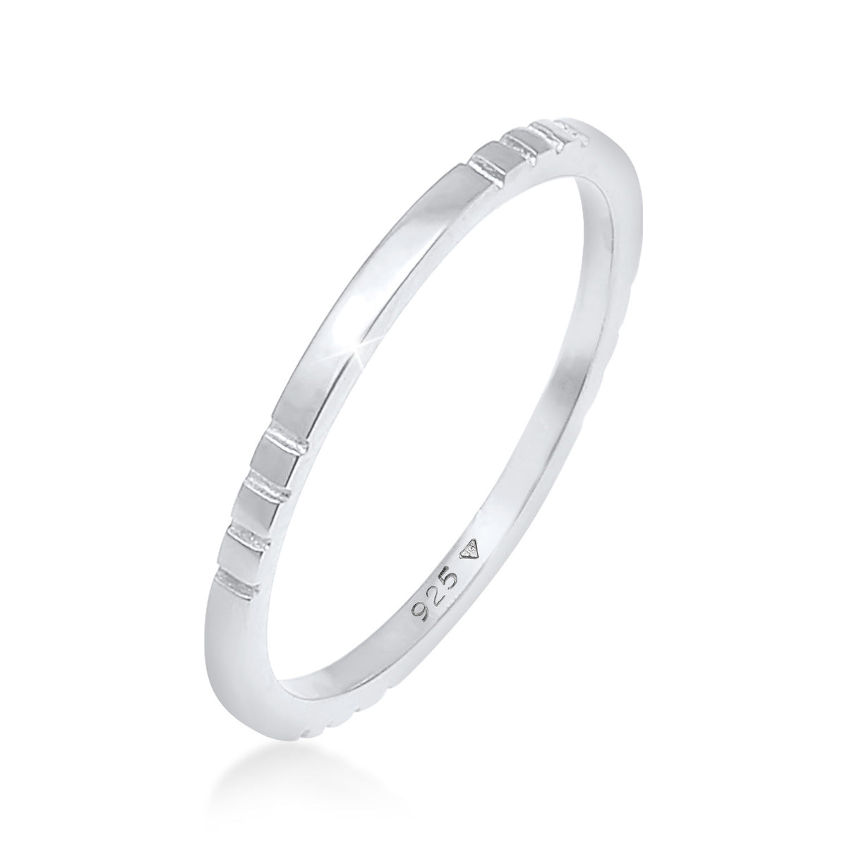 Silber - Elli | Ring Geo | 925er Sterling Silber