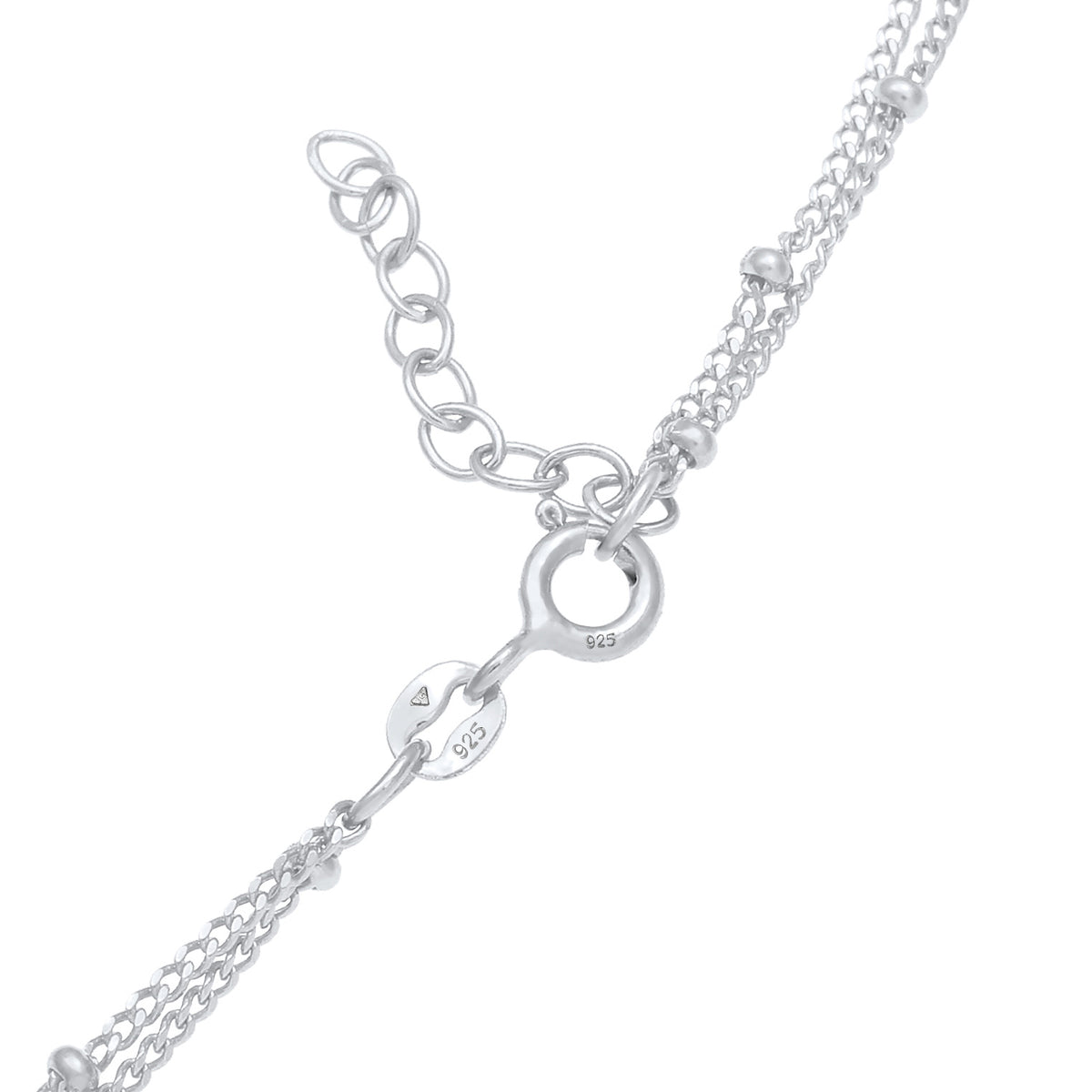Silber - Elli | Kugel-Choker Stern | 925er Sterling Silber