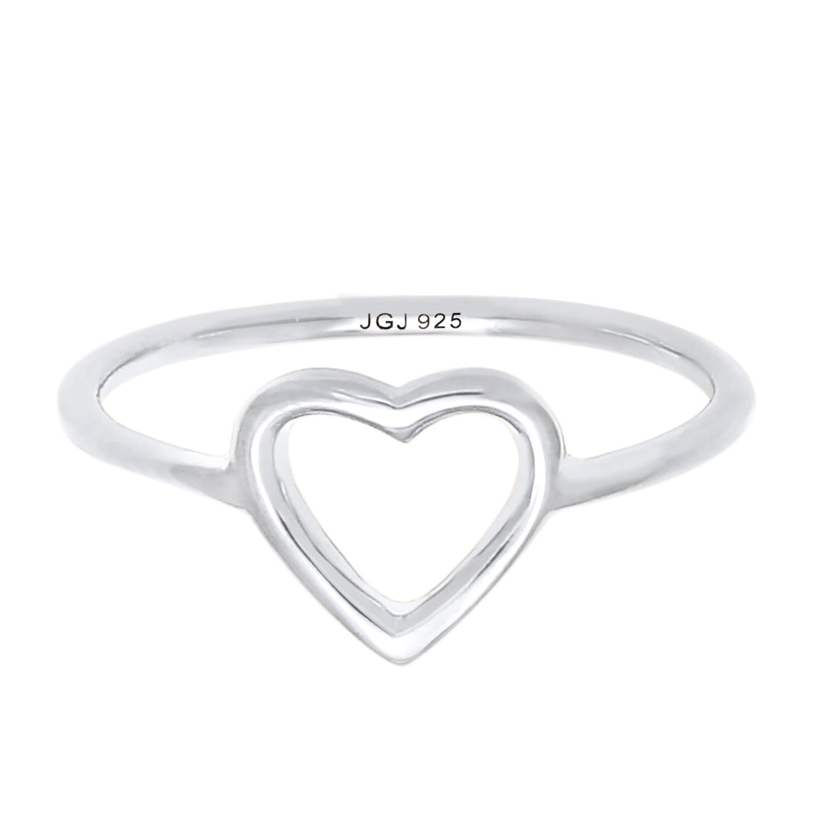 Silber - Elli | Ring Herz | 925er Sterling Silber
