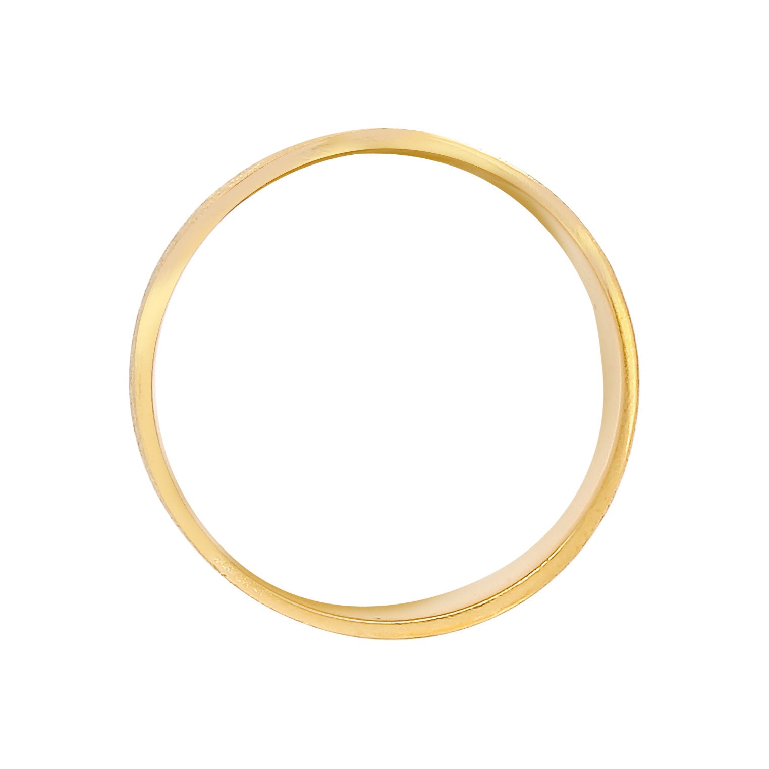 Gold - Elli | Bandring | 925 Sterling Silber vergoldet