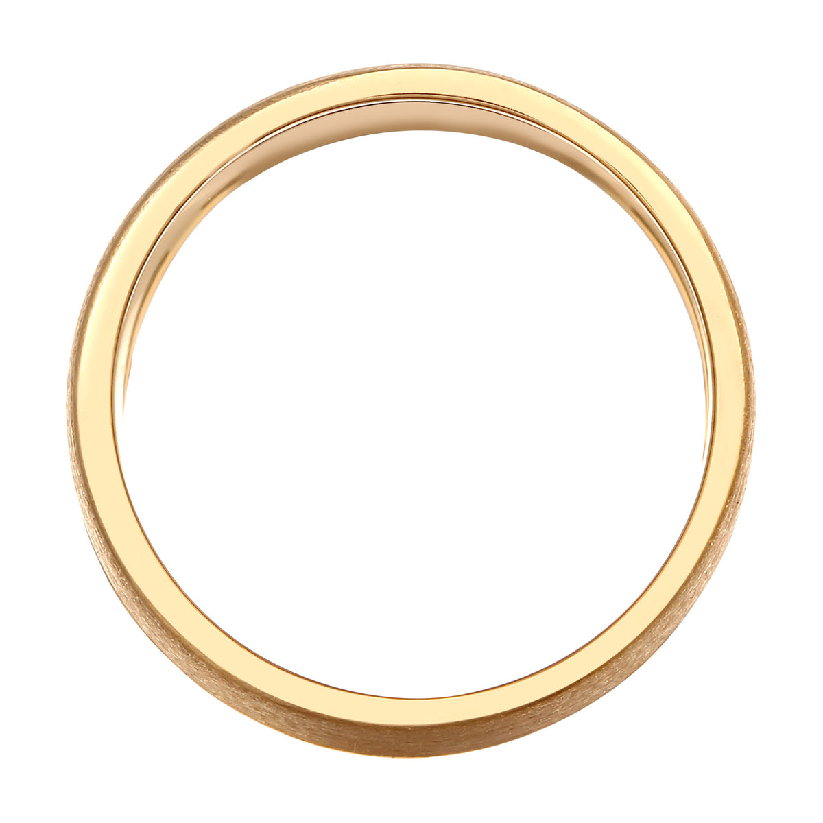 Gold - Elli | Bandring | 925 Sterling Silber vergoldet