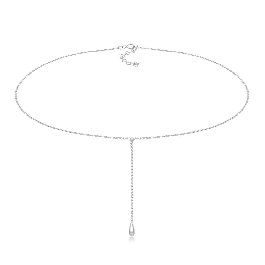 Silber - Elli | Y-Halskette | 925er Sterling Silber