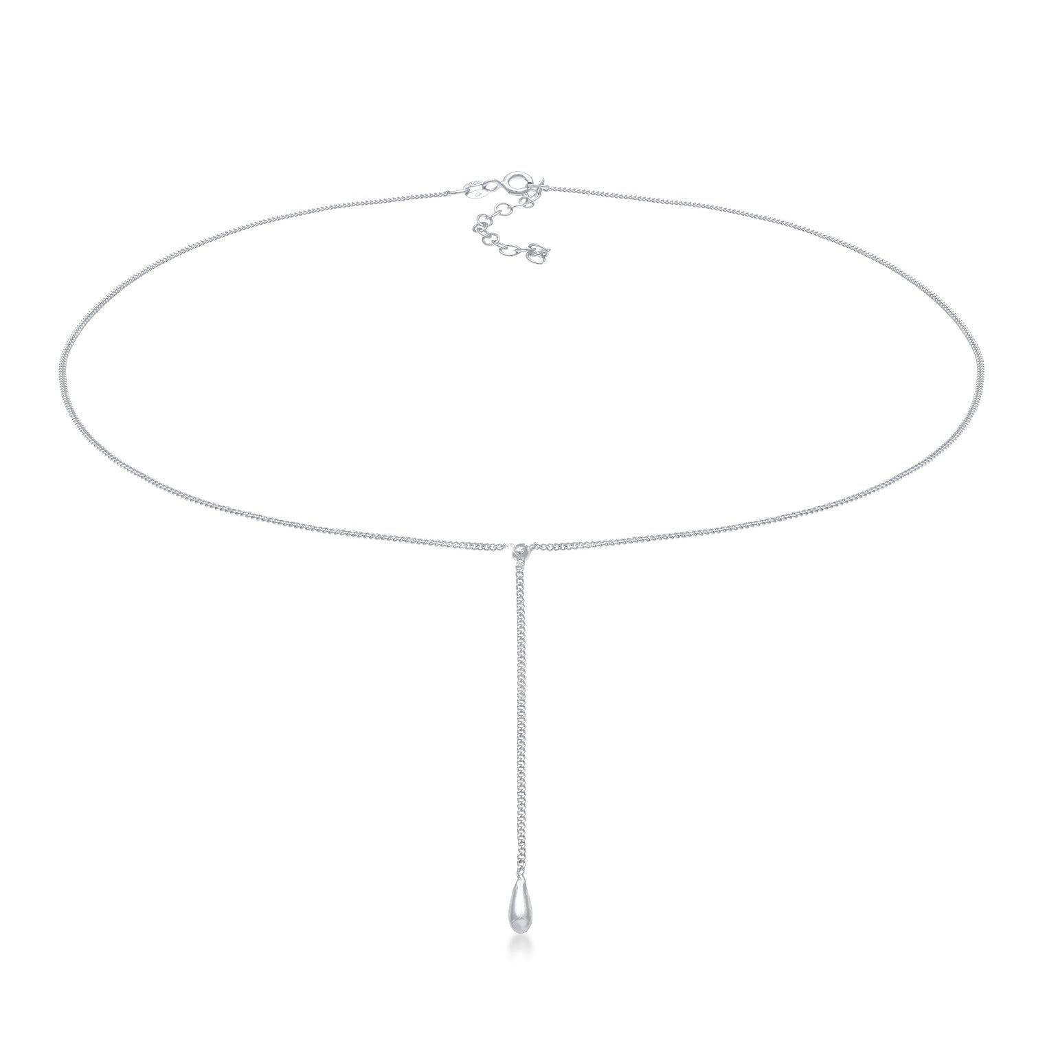 Silber - Elli | Y-Halskette | 925er Sterling Silber