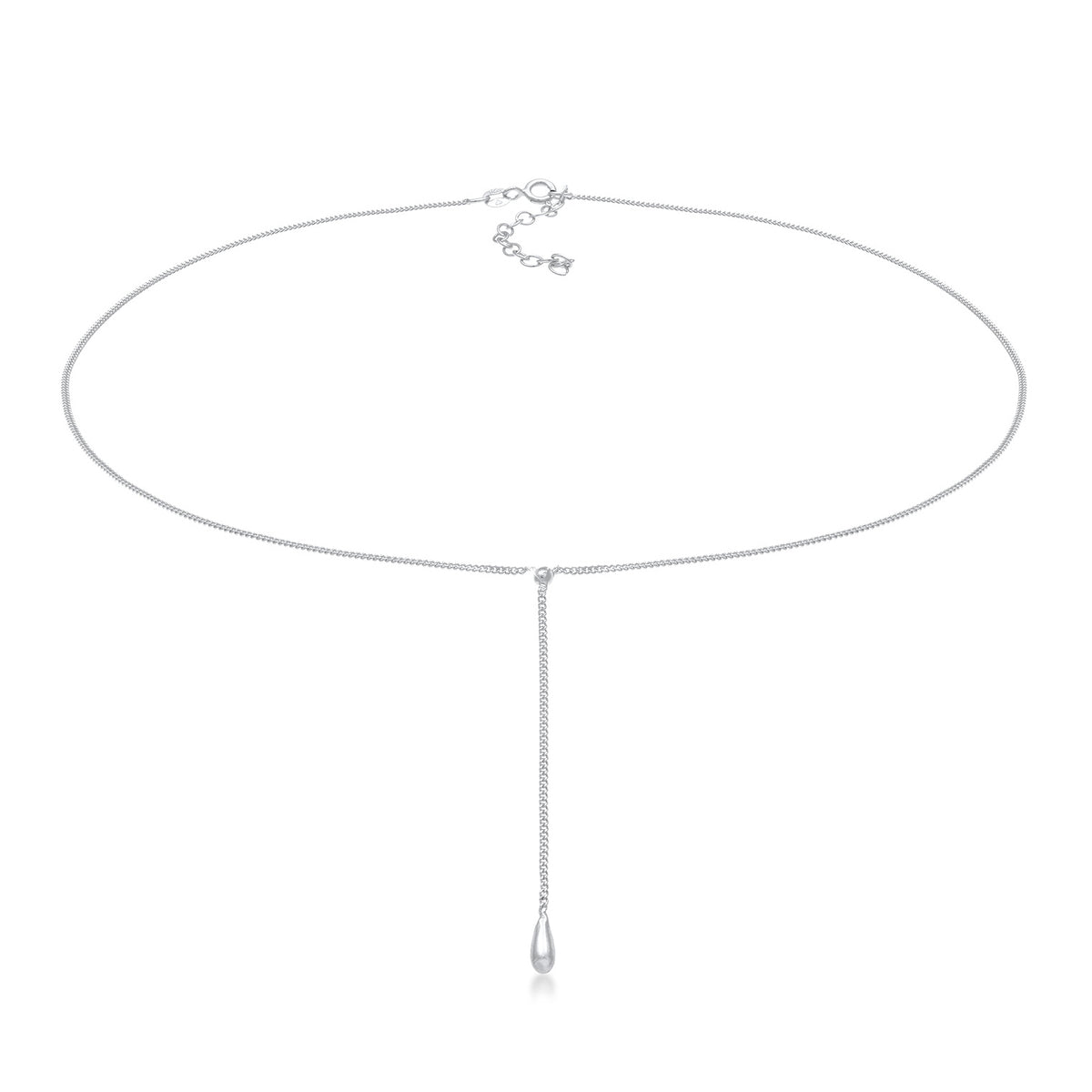 Silber - Elli | Y-Halskette | 925er Sterling Silber