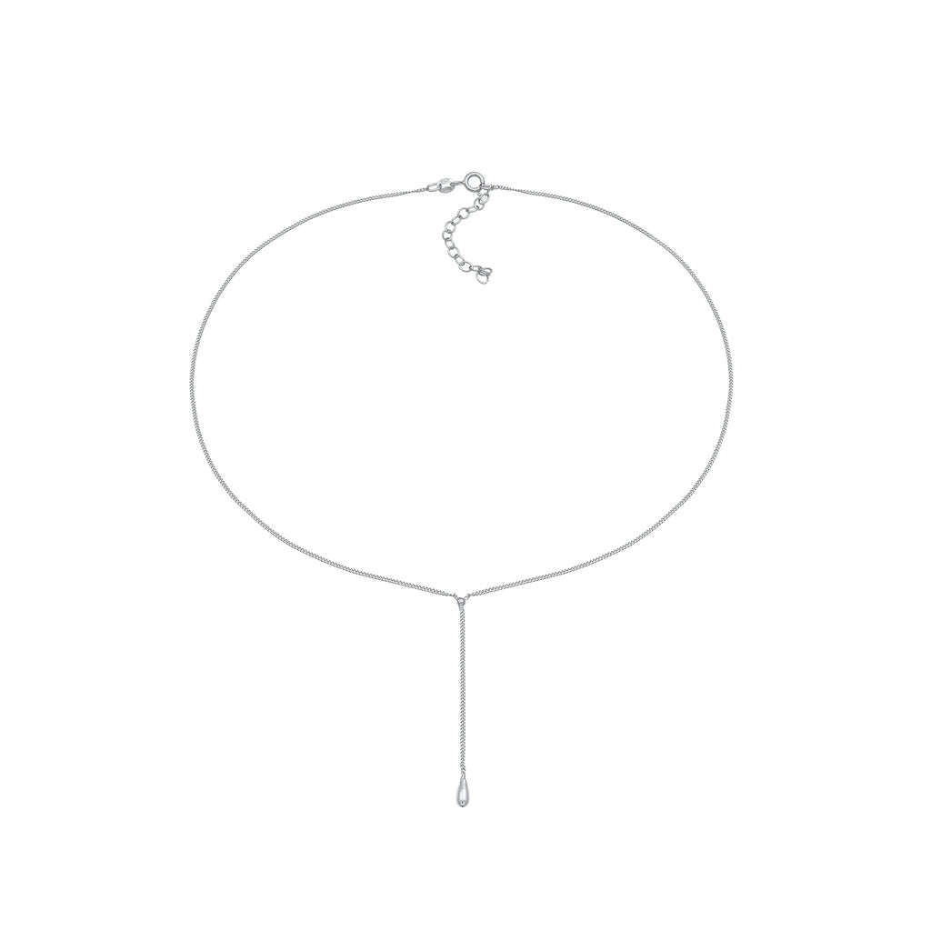 Silber - Elli | Y-Halskette | 925er Sterling Silber