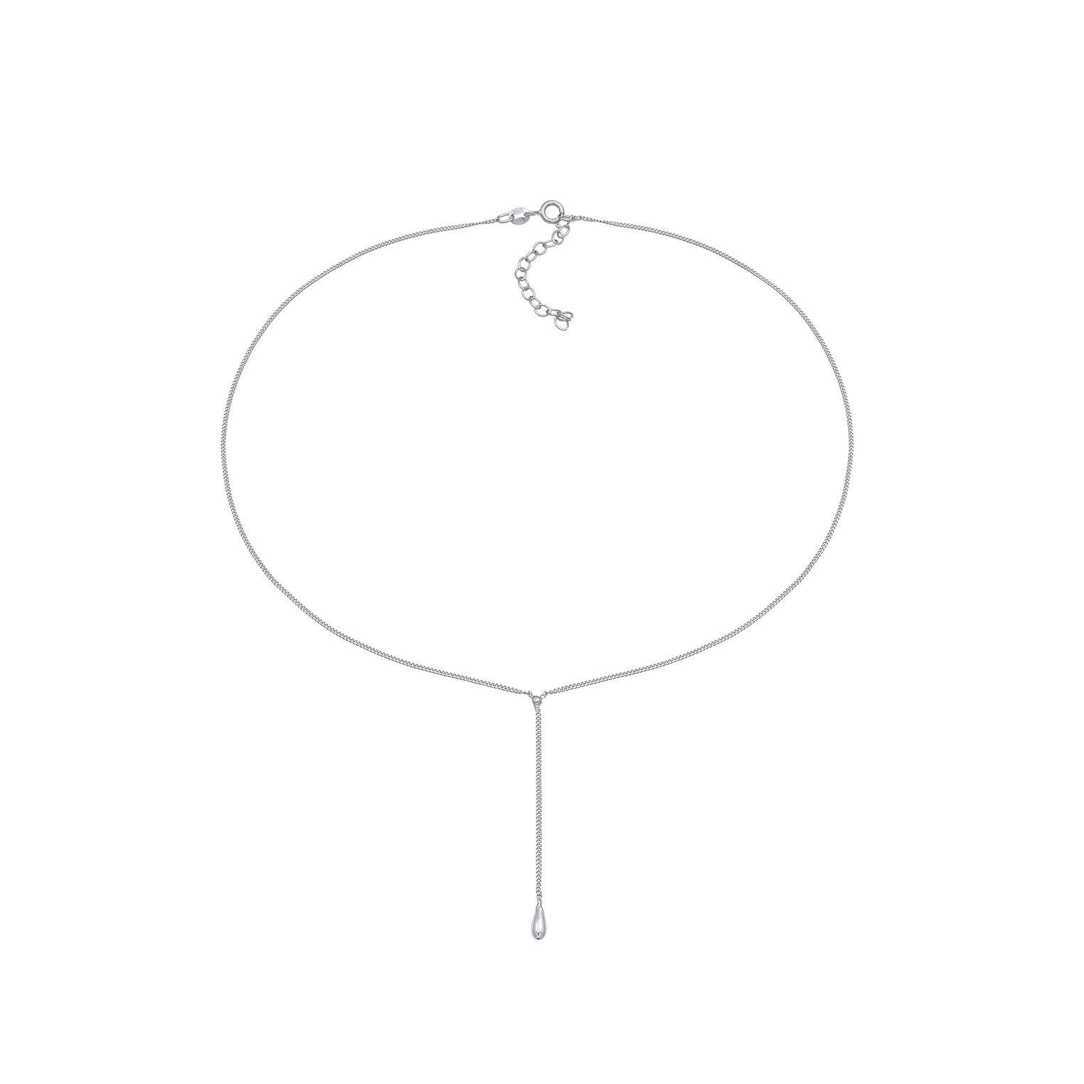 Silber - Elli | Y-Halskette | 925er Sterling Silber