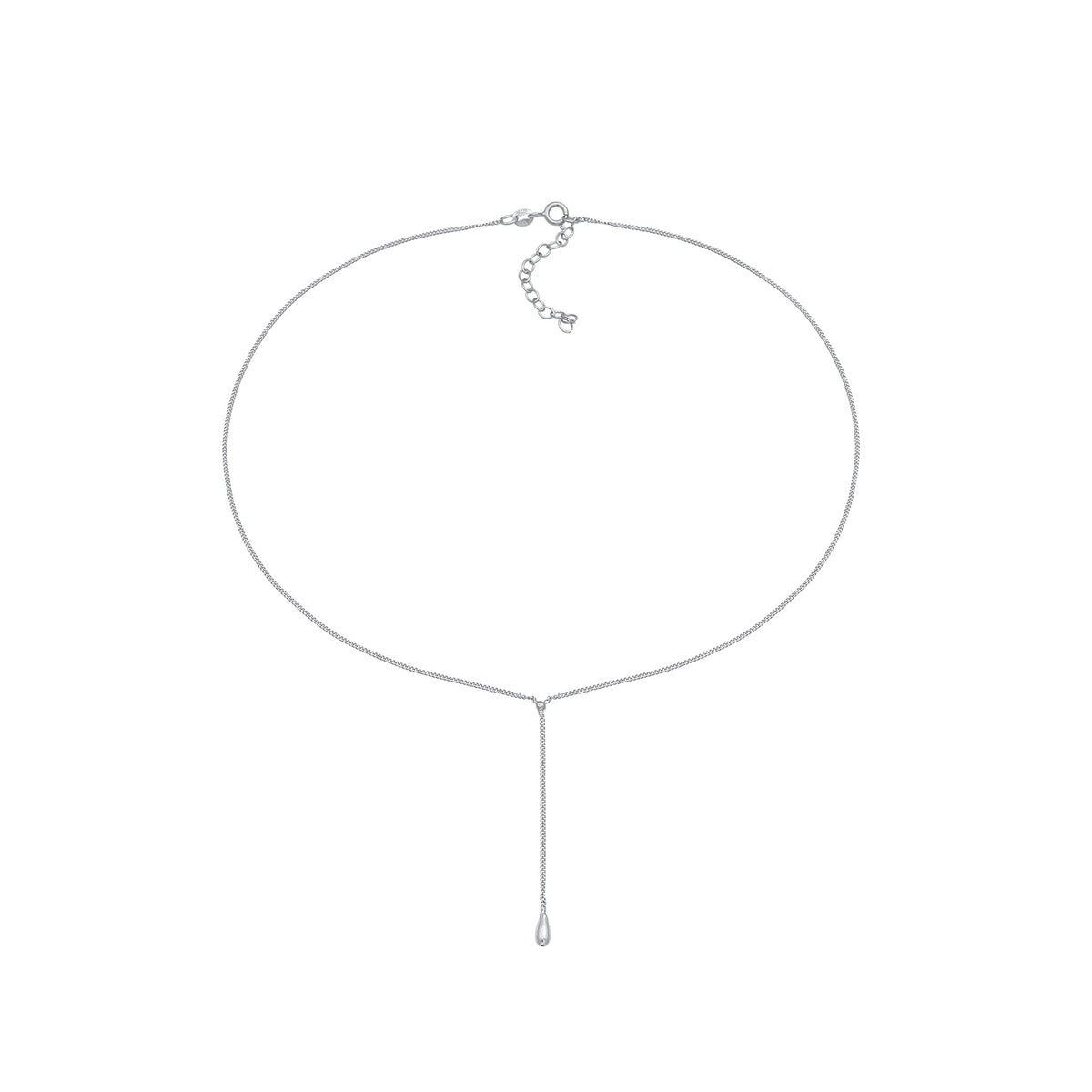 Silber - Elli | Y-Halskette | 925er Sterling Silber