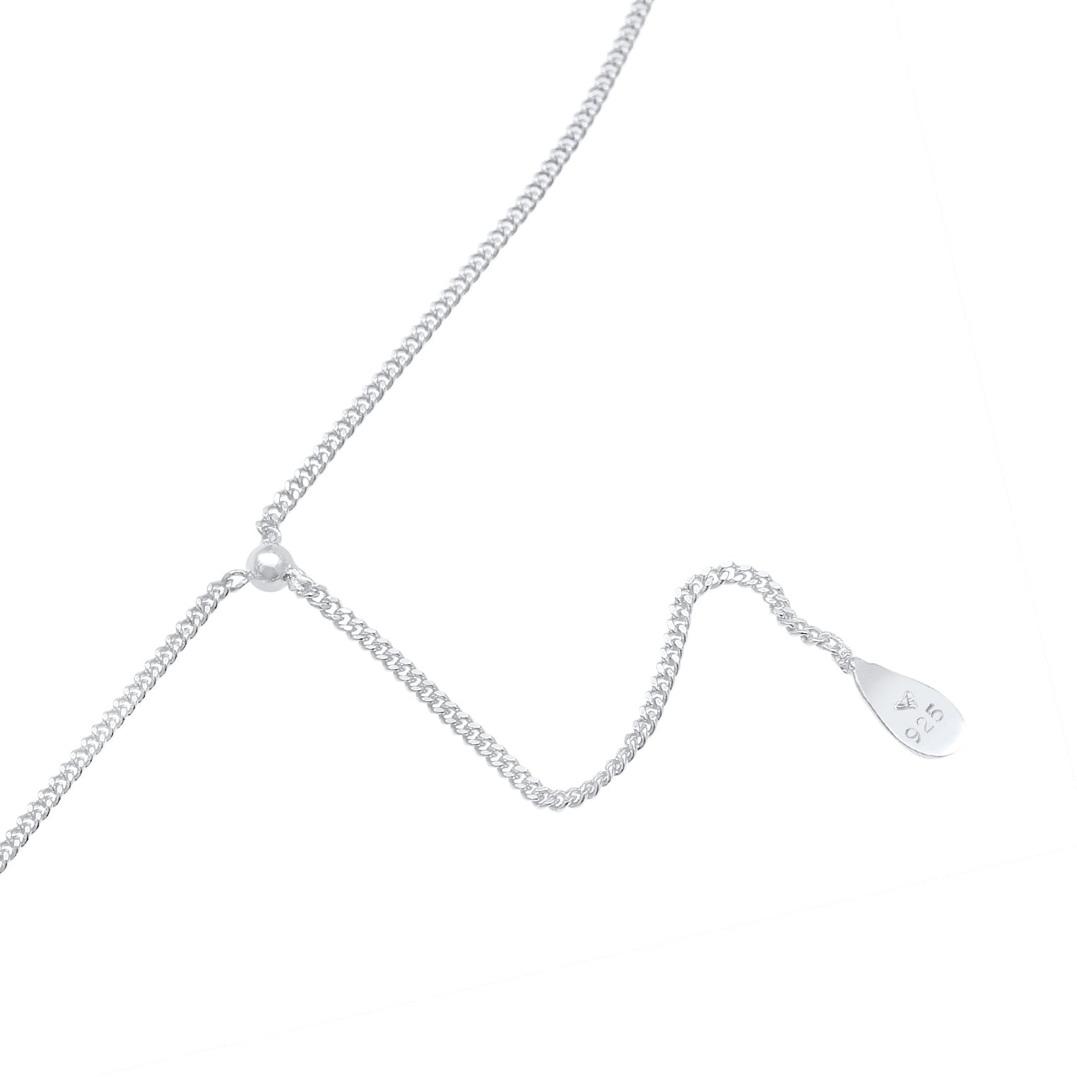 Silber - Elli | Y-Halskette | 925er Sterling Silber