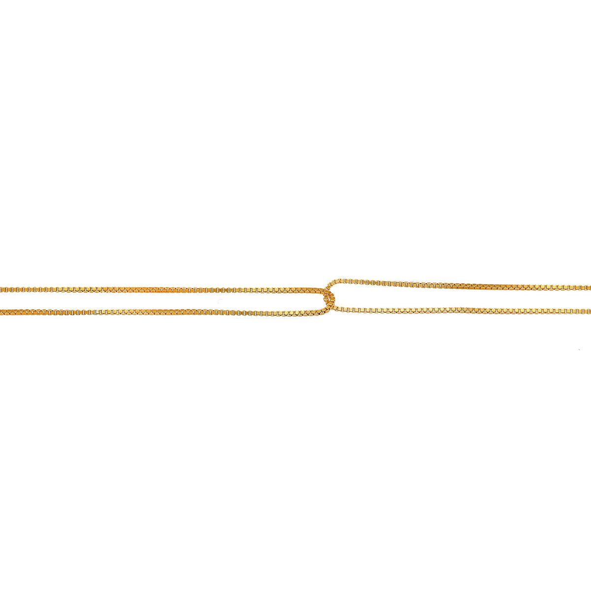 Gold - Elli | Venezianer-Choker | 925 Sterling Silber vergoldet