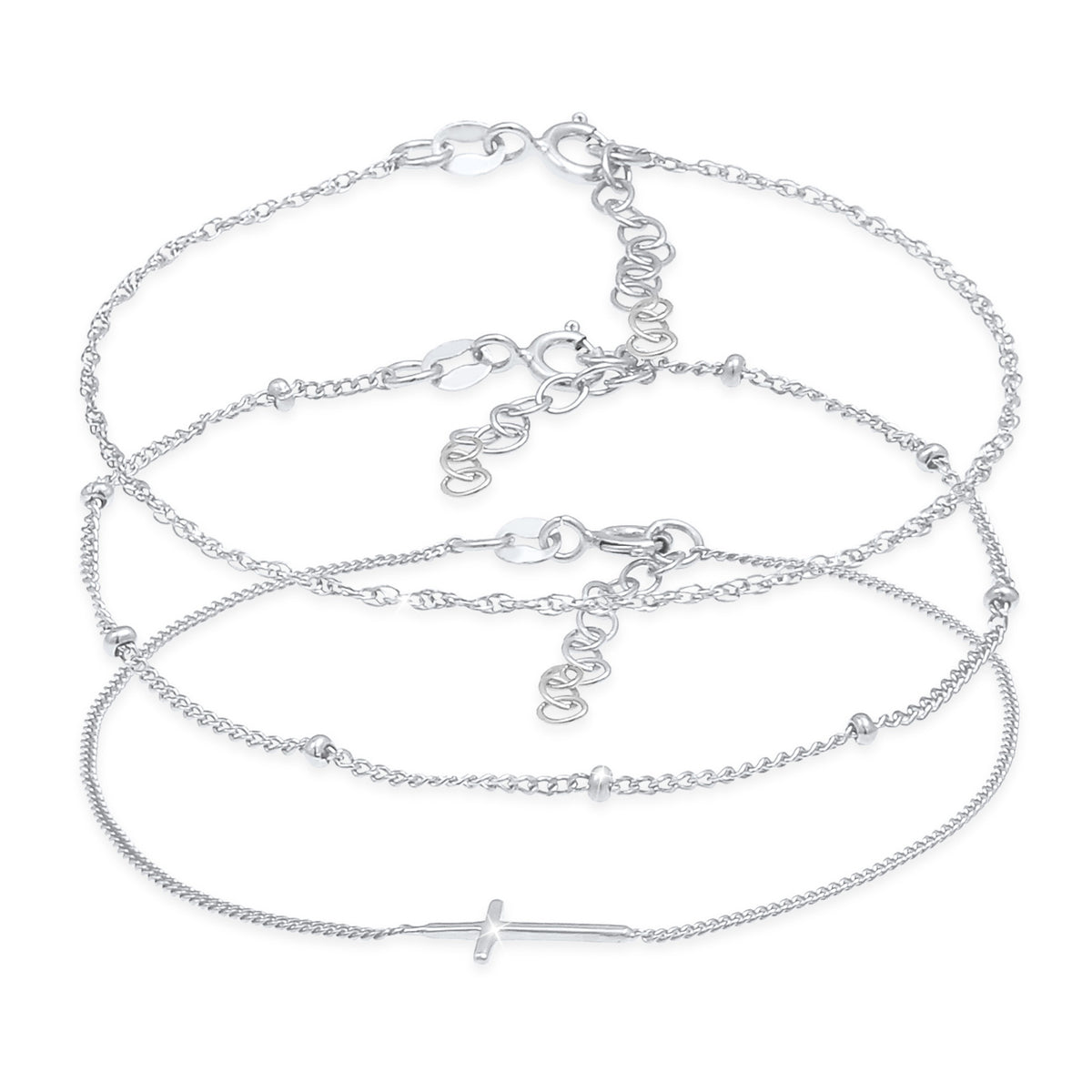 Silber - Elli | Armbandset | 925er Sterling Silber