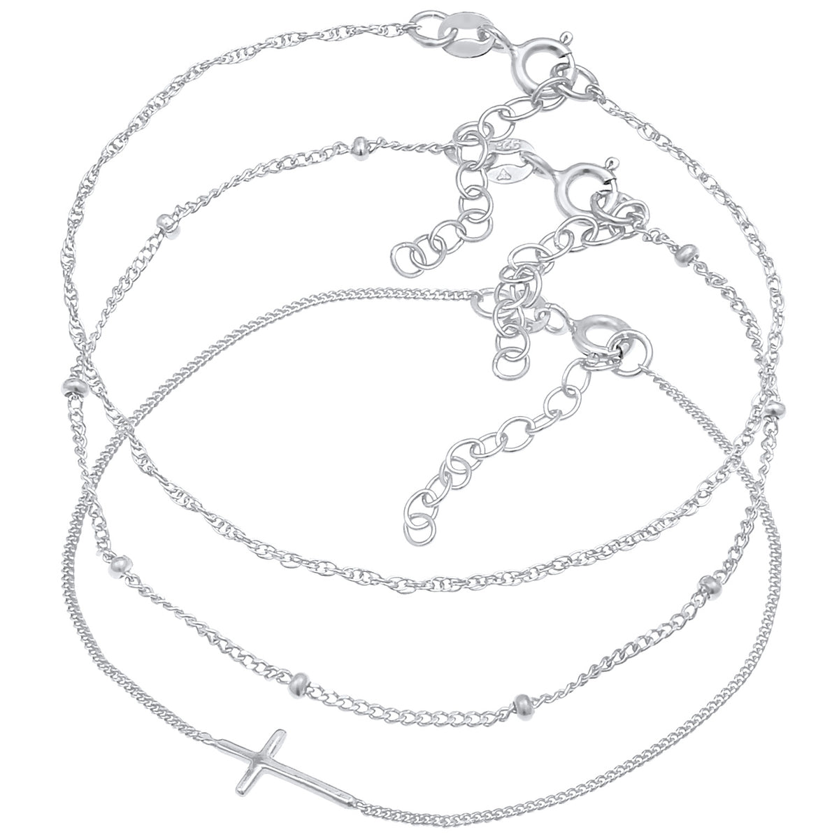 Silber - Elli | Armbandset | 925er Sterling Silber