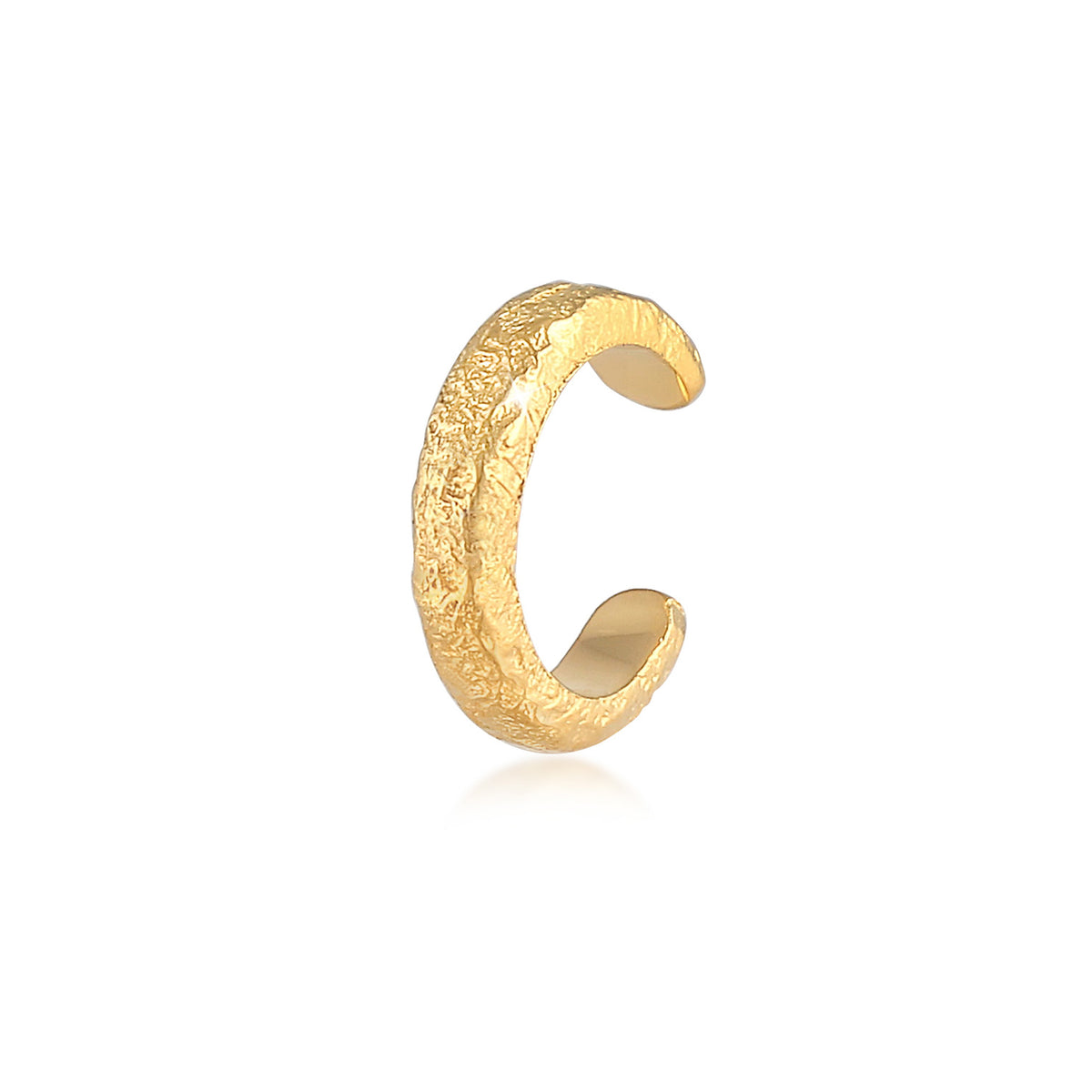 Gold - Elli | Single Earcuff | 925 Sterling Silber vergoldet