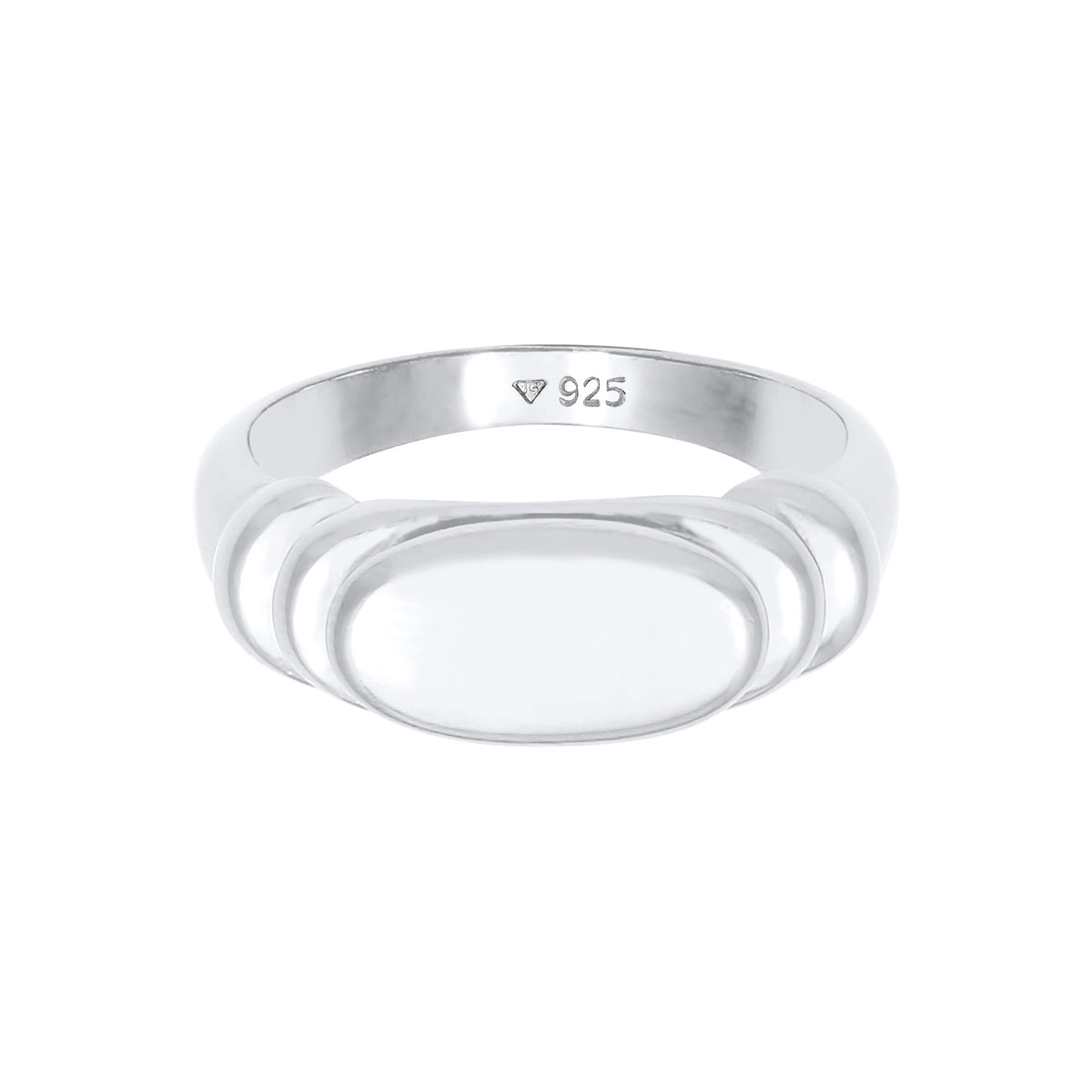 Silber - Elli | Siegelring | 925er Sterling Silber