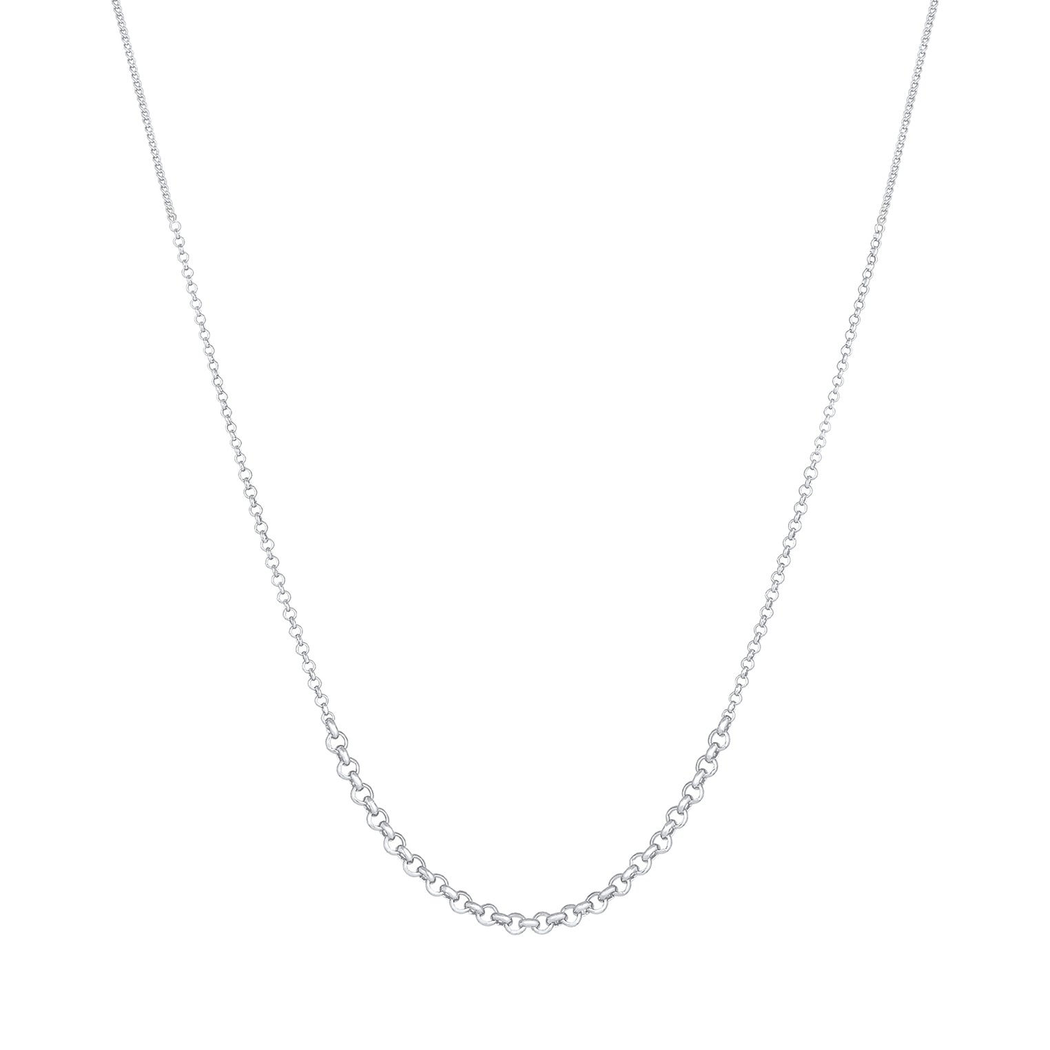 Silber - Elli | Halskette Gliedermix | 925er Sterling Silber