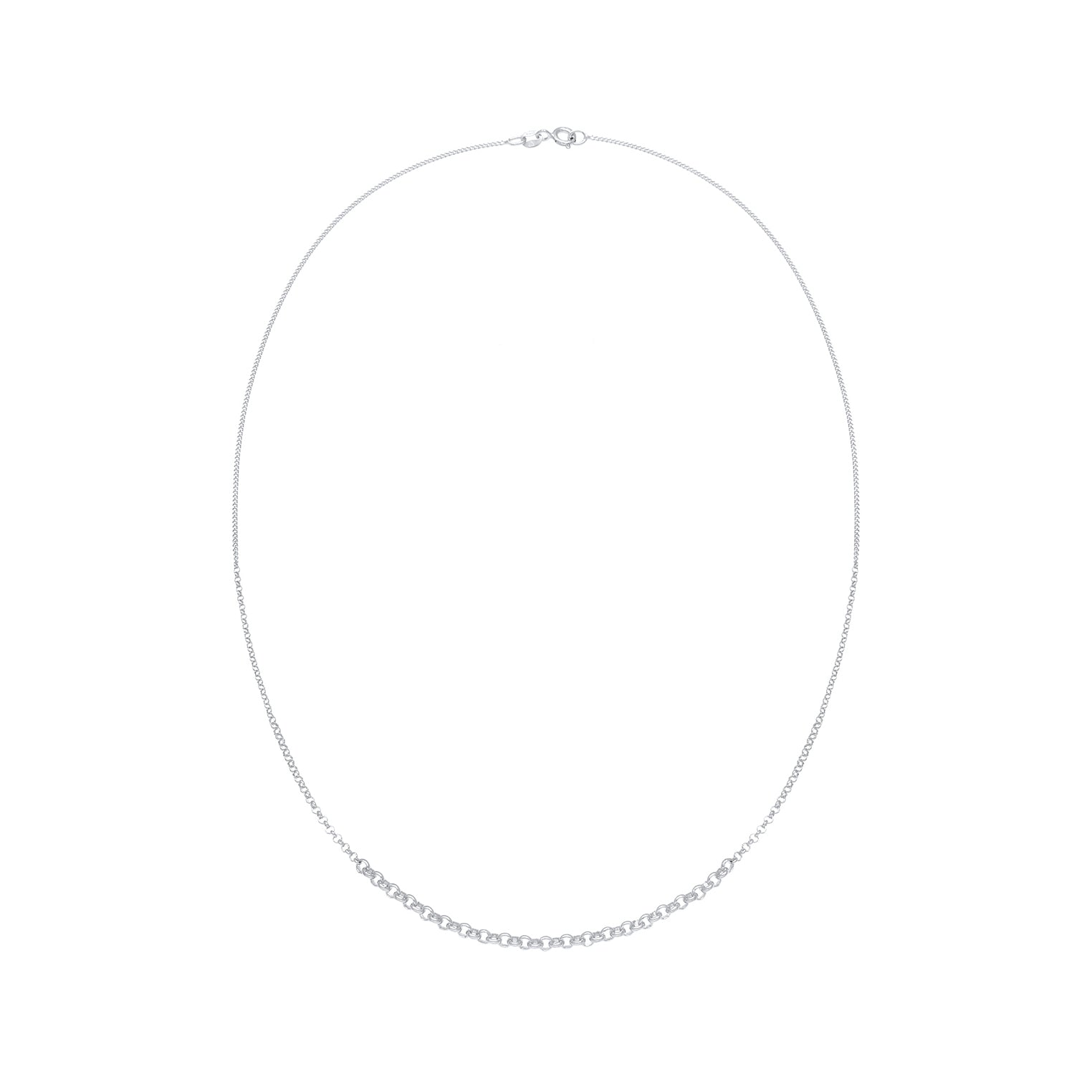 Silber - Elli | Halskette Gliedermix | 925er Sterling Silber