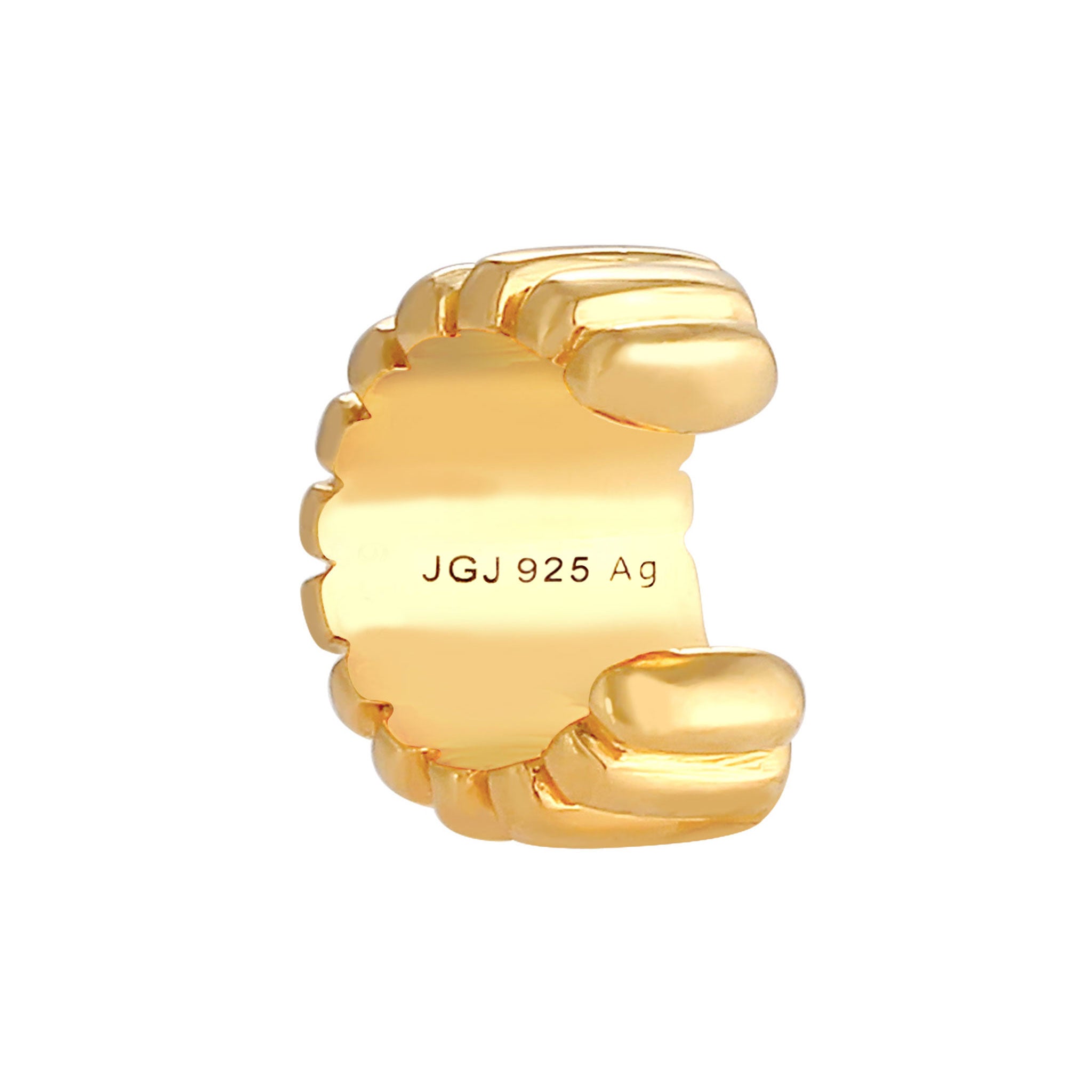 Gold - Elli | Earcuff | 925 Sterling Silber vergoldet