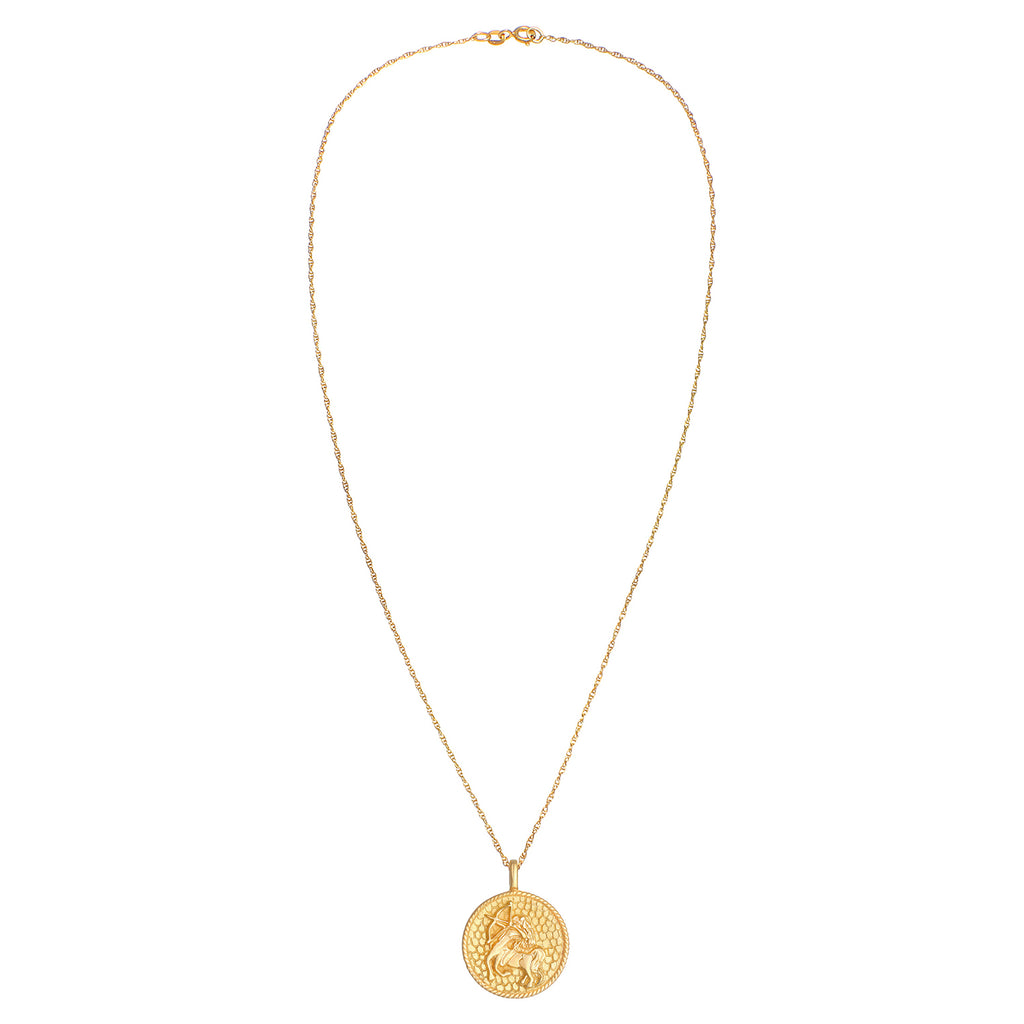 Gold - Elli | Halskette Sternzeichen Schütze | 925 Sterling Silber vergoldet