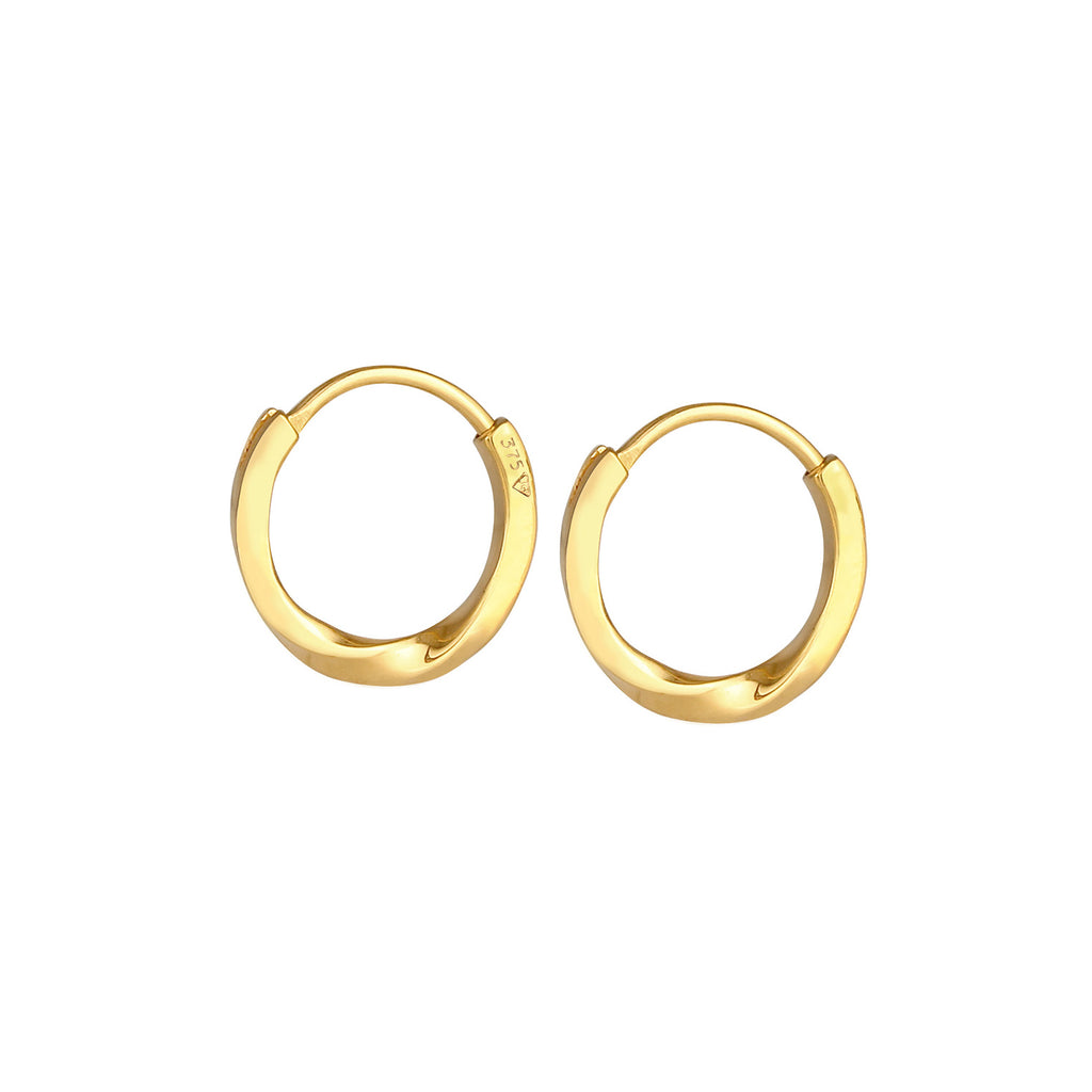 Gold - Elli PREMIUM | Creole | 375 Gelbgold