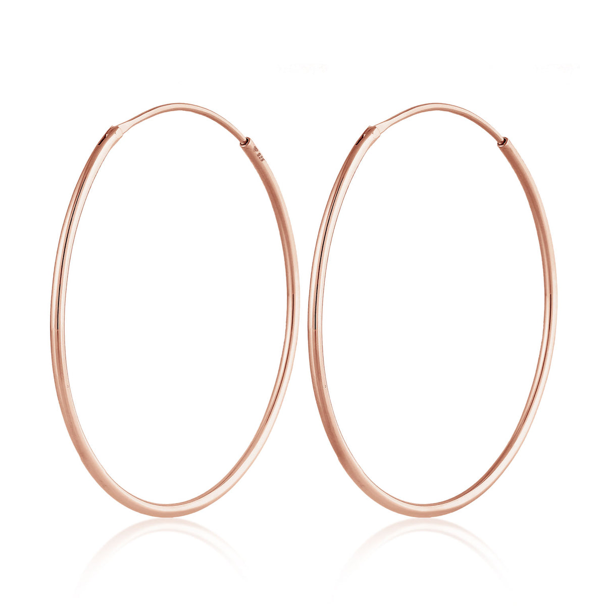 Roségold - Elli | Creole | 925 Sterling Silber Rosegold