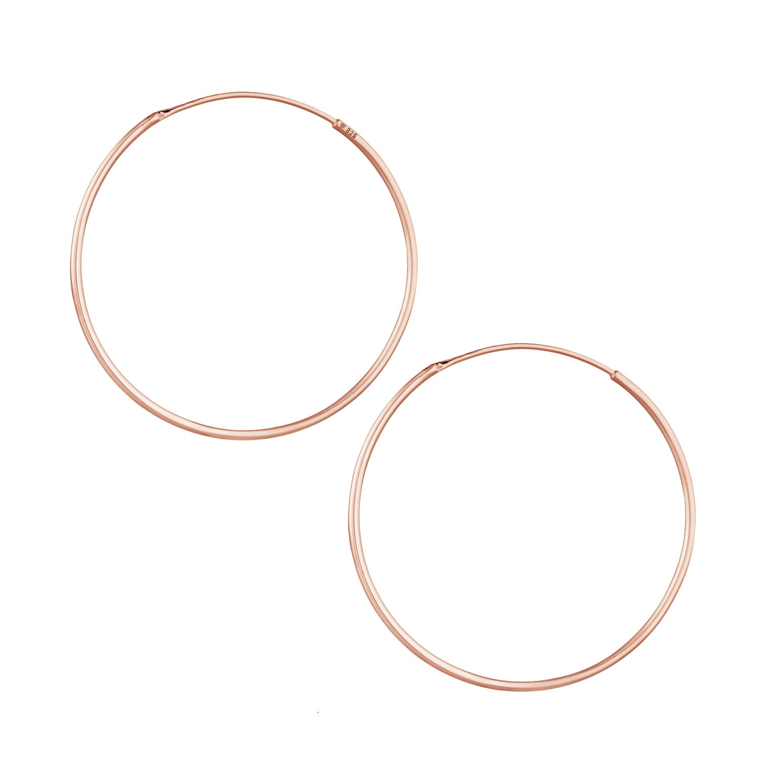 Roségold - Elli | Creole | 925 Sterling Silber Rosegold