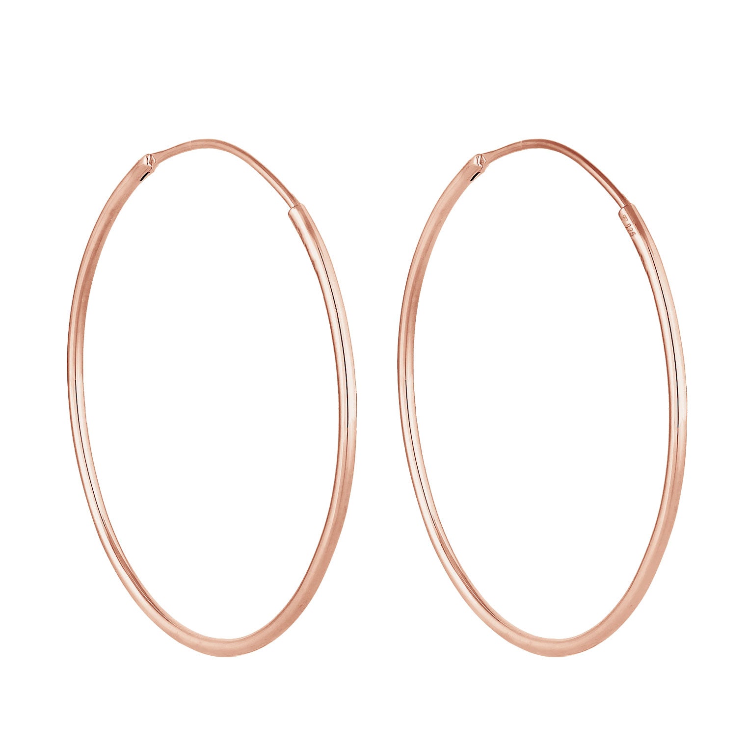 Roségold - Elli | Creole | 925 Sterling Silber Rosegold