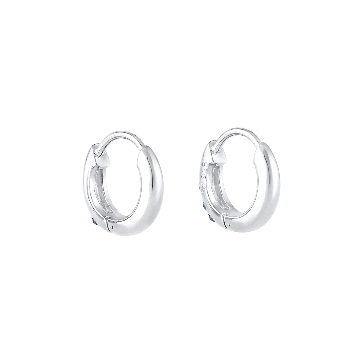 Silber - Elli | Ohrring | Kristall ( Hellblau ) | 925er Sterling Silber