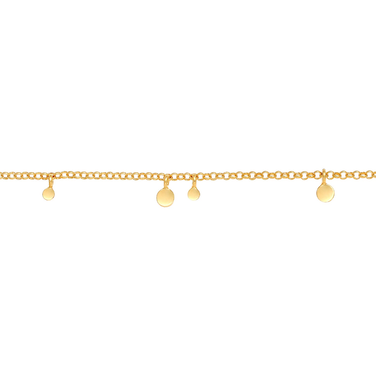 Gold - Elli | Choker Geo | 925 Sterling Silber vergoldet