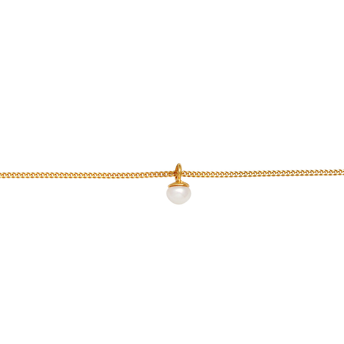 Gold - Elli | Choker | Süßwasserzuchtperle | 925 Sterling Silber vergoldet