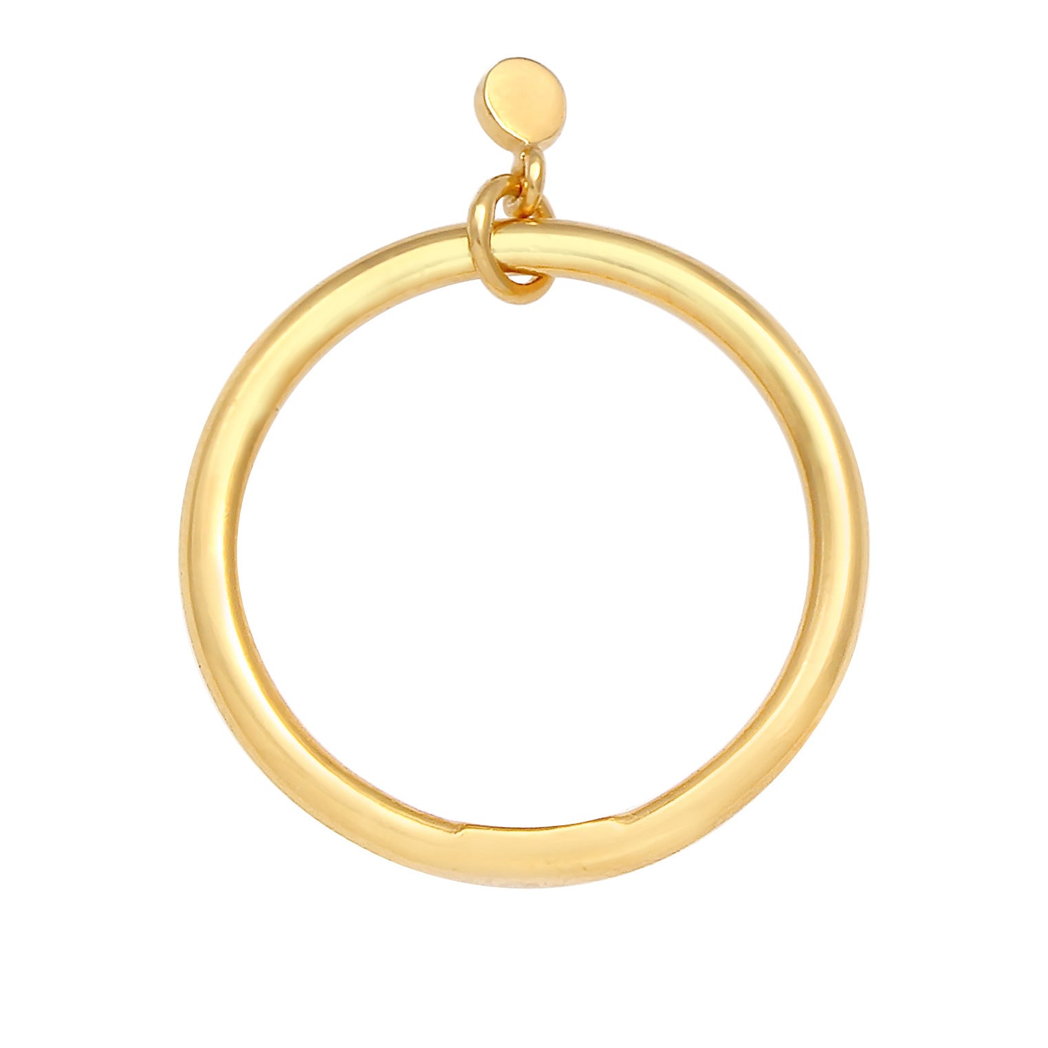 Gold - Elli | Ring Geo | 925 Sterling Silber vergoldet