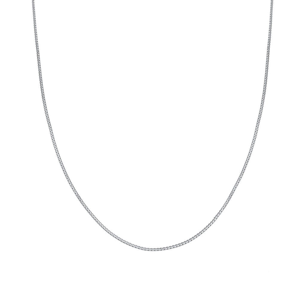 Silber - Elli | Schlangen-Halskette Basic | 925er Sterling Silber
