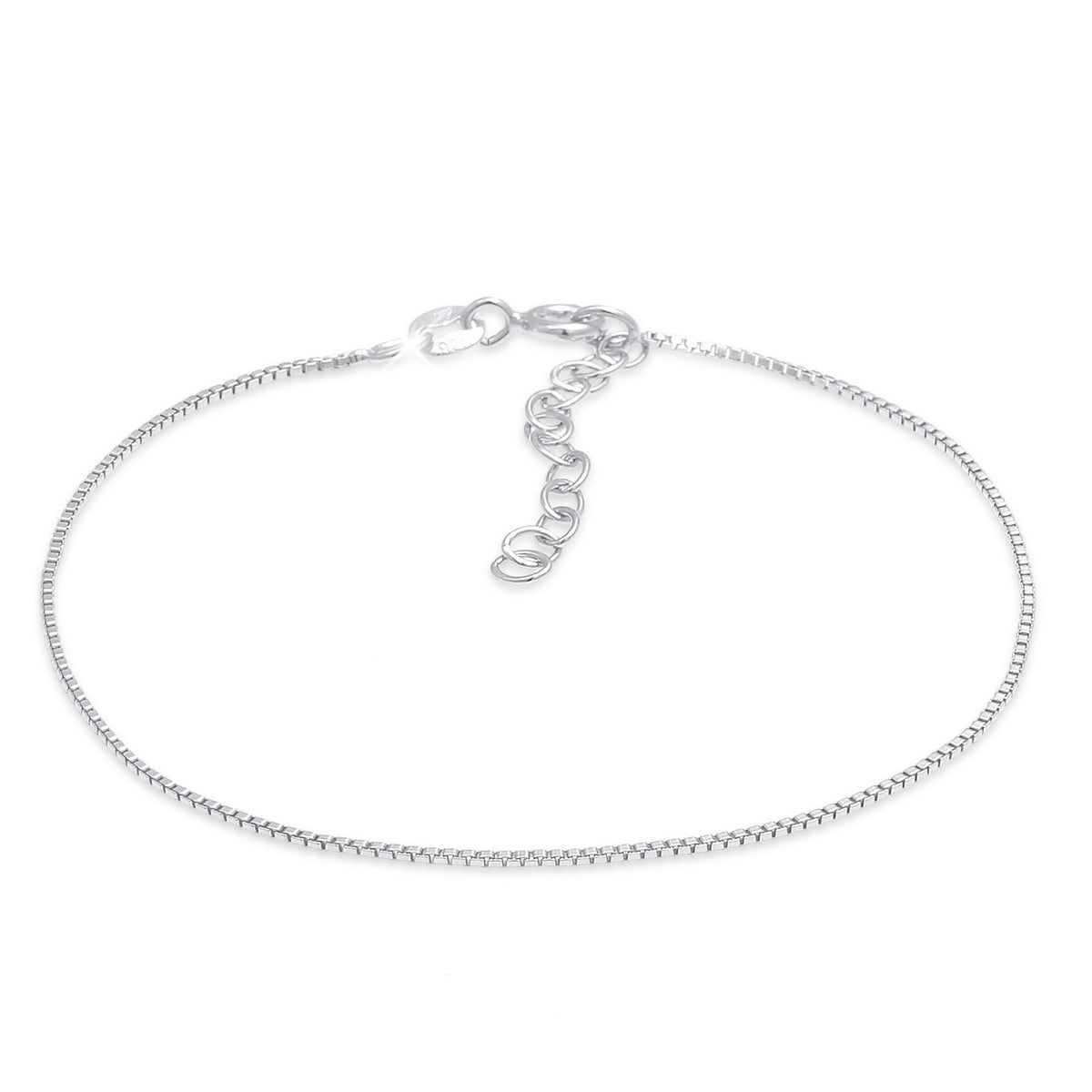 Silber - Elli | Venezianer-Gliederarmband | 925er Sterling Silber