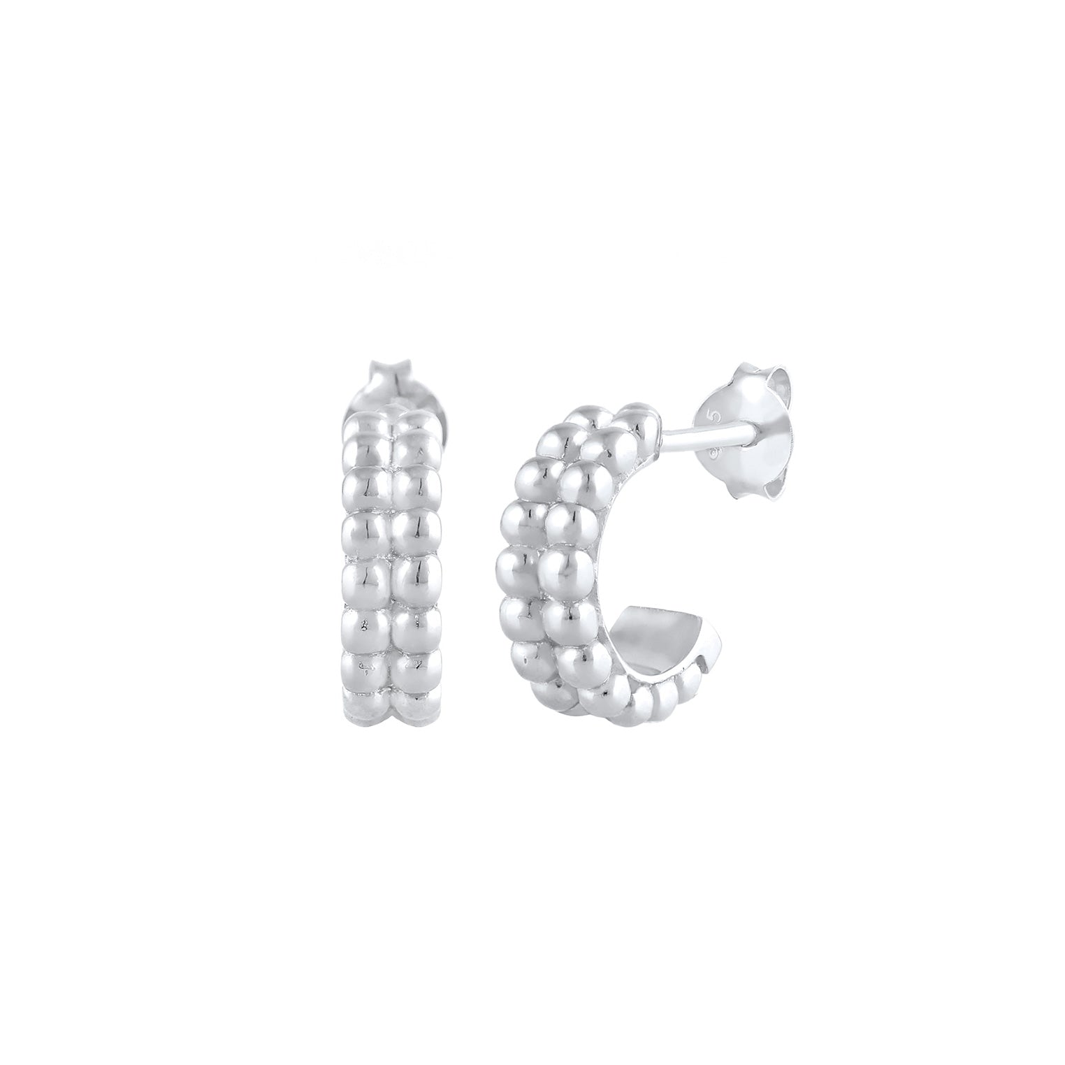 Silber - Elli | Ohrstecker | 925er Sterling Silber