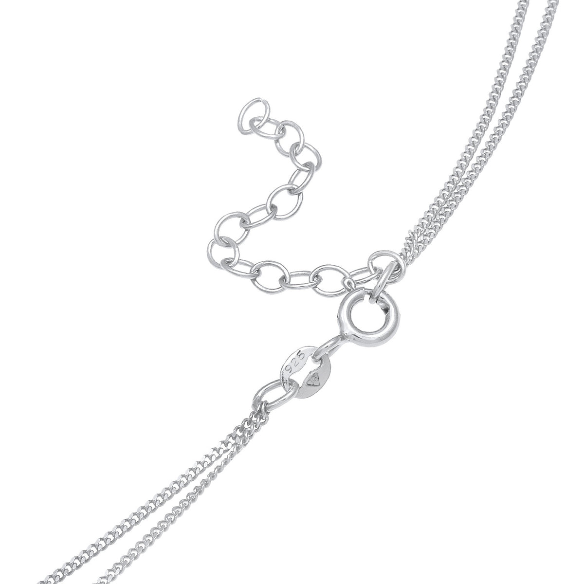 Silber - Elli | Choker Disc | 925er Sterling Silber