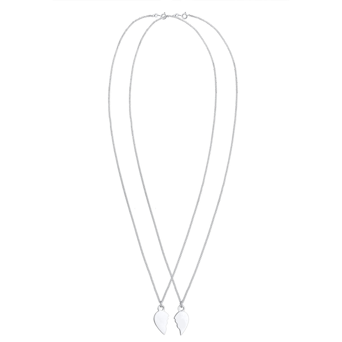 Silber - Elli | Halskettenset Herz | 925er Sterling Silber