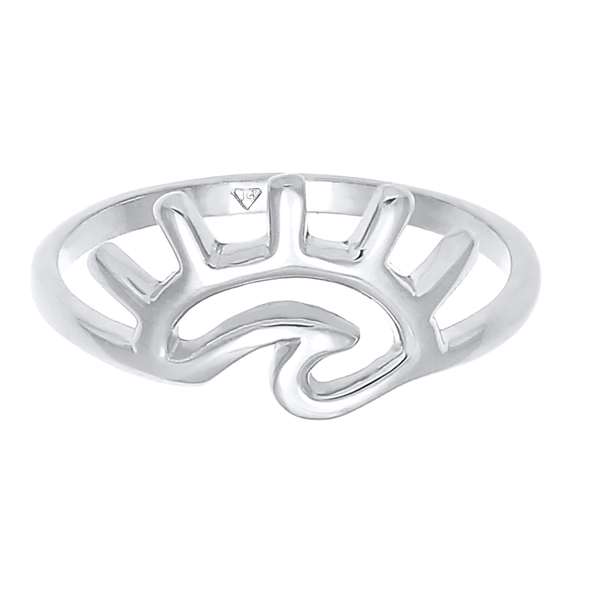 Silber - Elli | Ring Sonne | 925er Sterling Silber