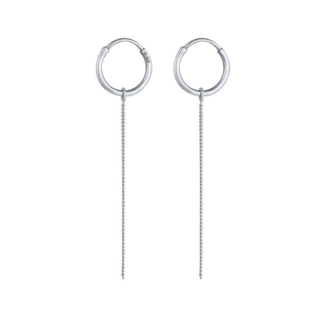Silber - Elli | Creole | 925er Sterling Silber