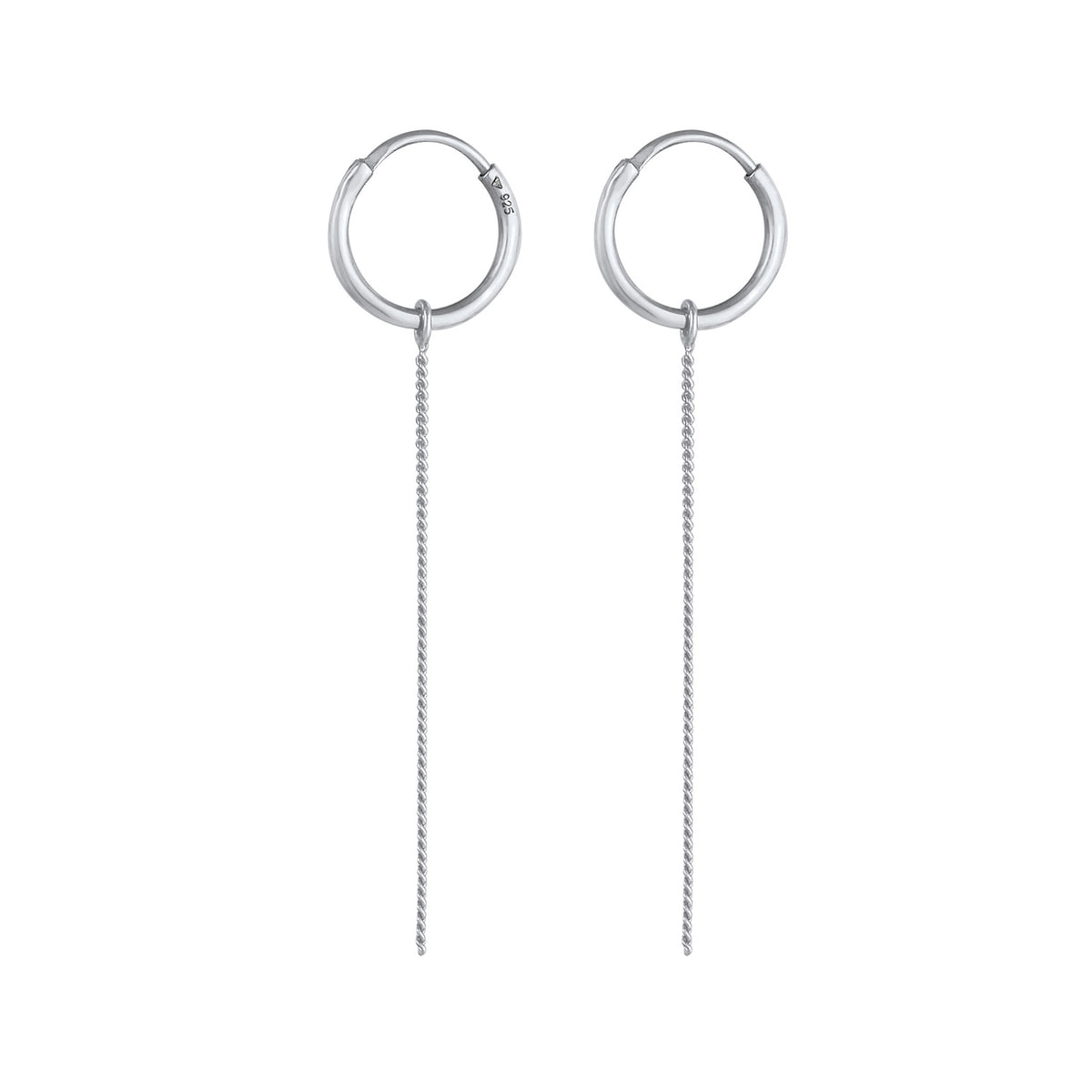Silber - Elli | Creole | 925er Sterling Silber