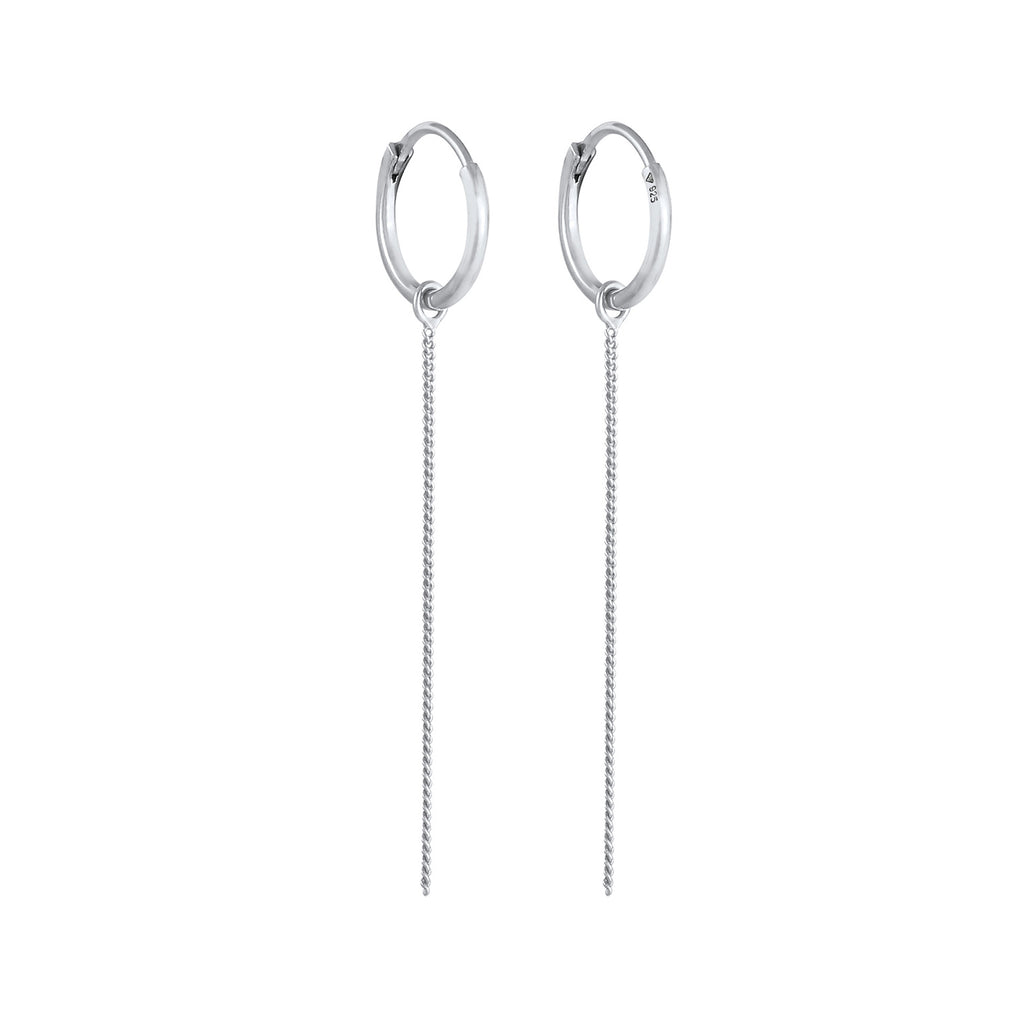 Silber - Elli | Creole | 925er Sterling Silber