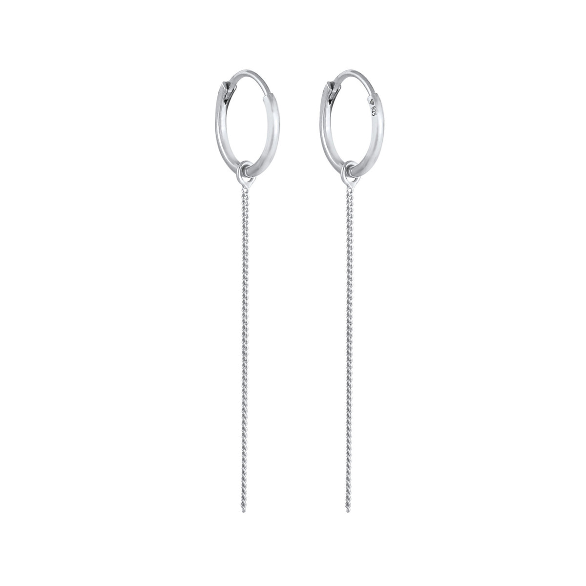 Silber - Elli | Creole | 925er Sterling Silber