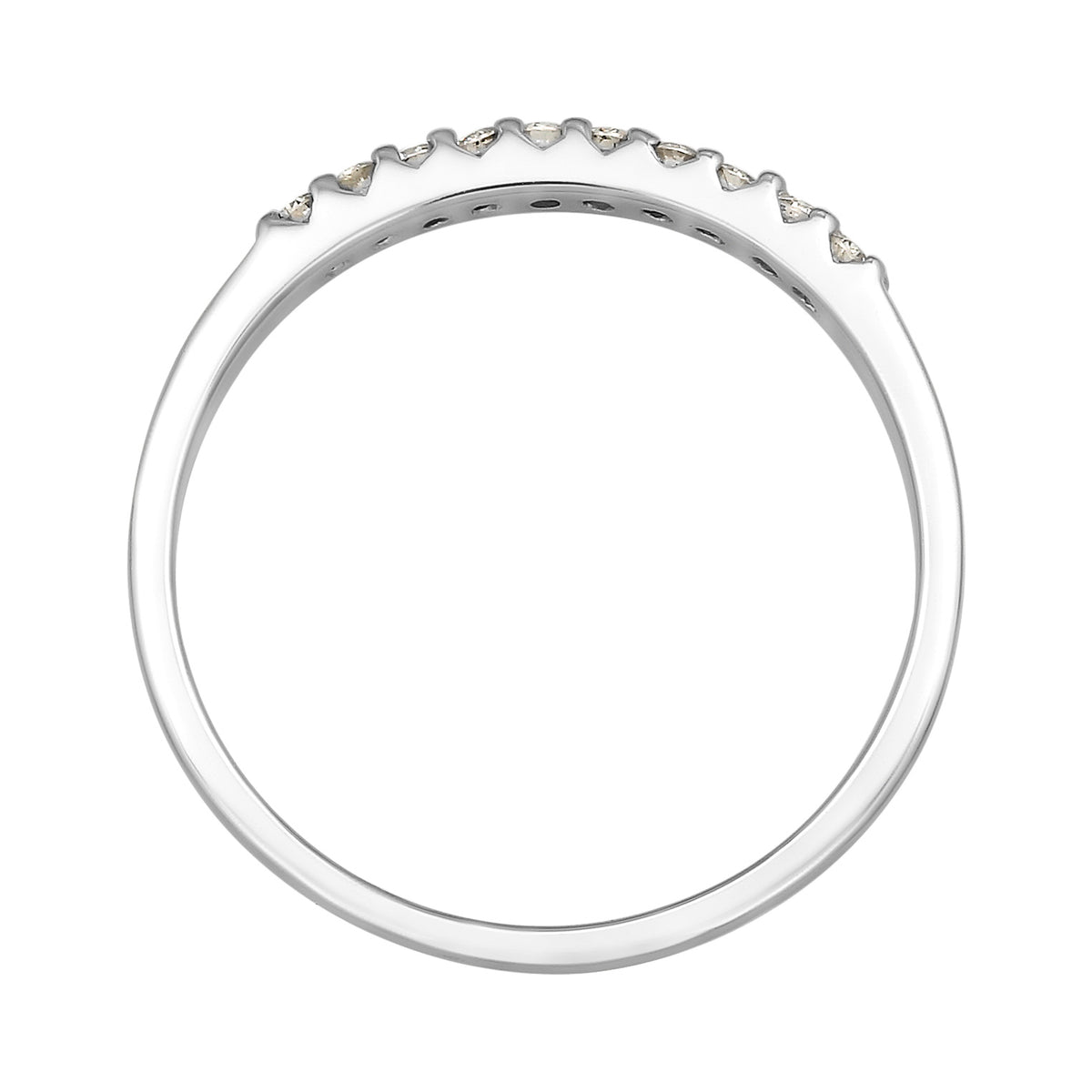 Weiß - Elli DIAMONDS | Verlobungsring | Diamant ( Weiß, 0,15 ct ) | 585 Weißgold