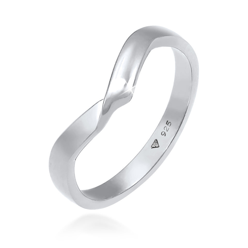 Silber - Elli | Ring Knoten | 925er Sterling Silber