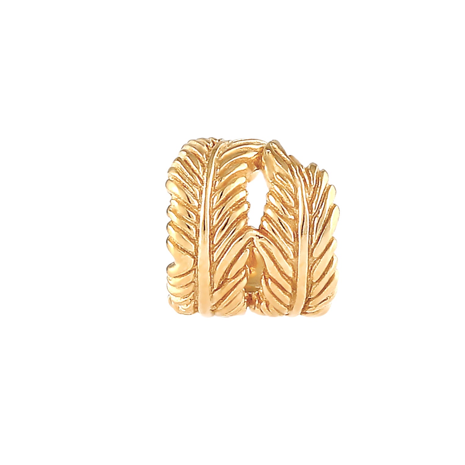 Gold - Elli | Earcuff | 925 Sterling Silber vergoldet