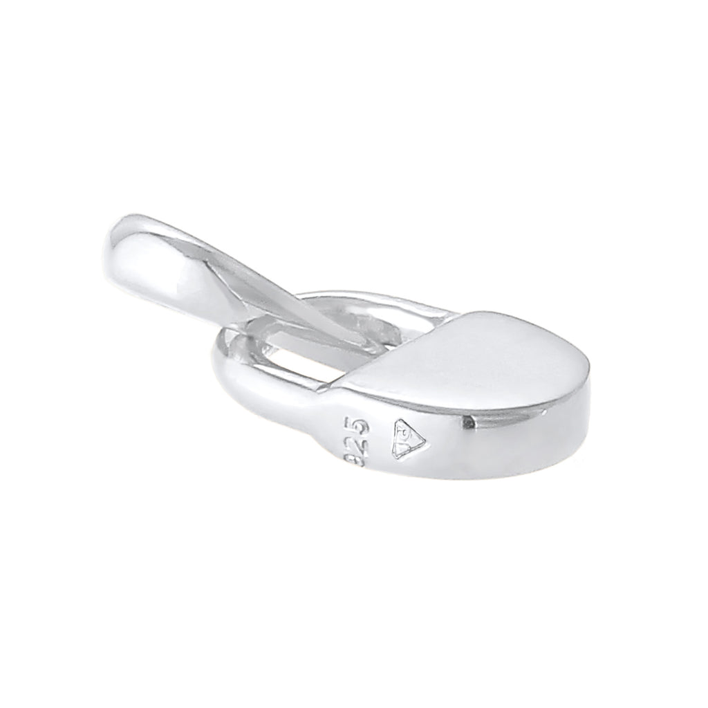 Silber - Elli | Anhänger Schloss | 925er Sterling Silber