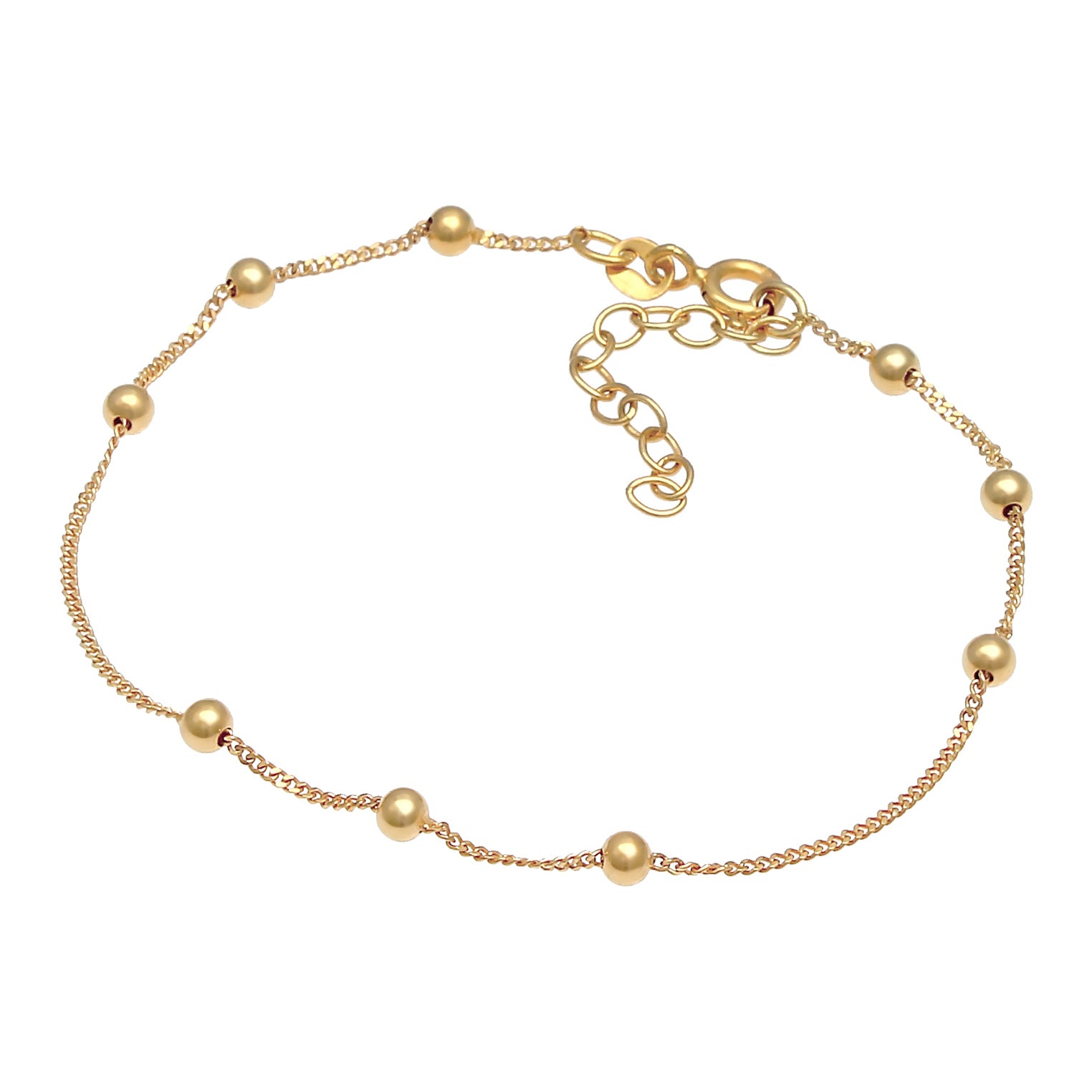 Gold - Elli | Armband Kugel | 925 Sterling Silber vergoldet