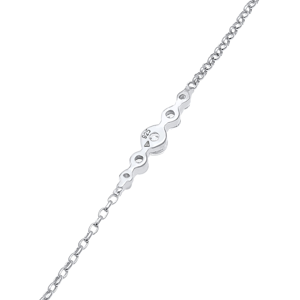 Silber - Elli | Armband | Zirkonia ( Weiß ) | 925er Sterling Silber