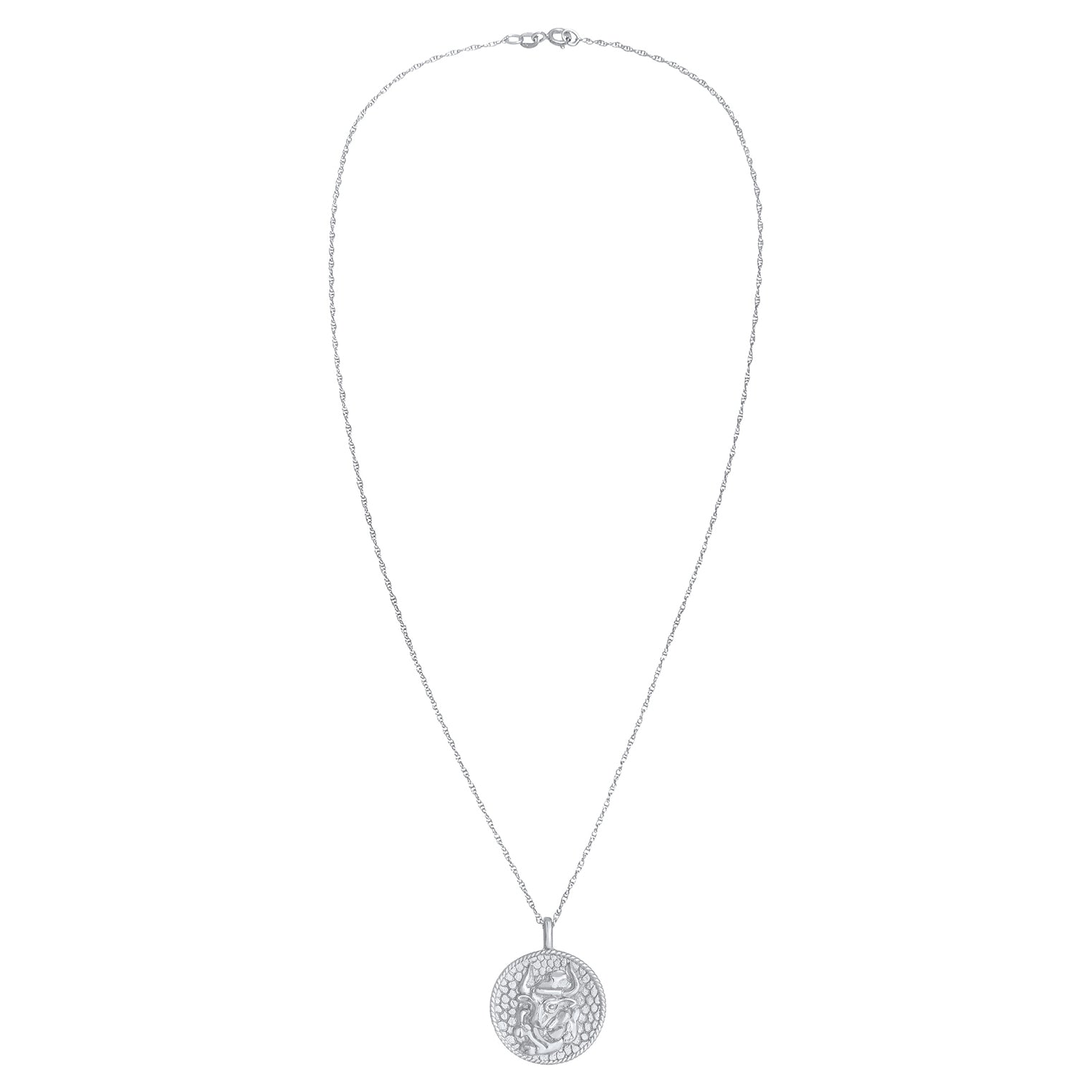 Silber - Elli | Halskette Sternzeichen Stier | 925 Sterling Silber