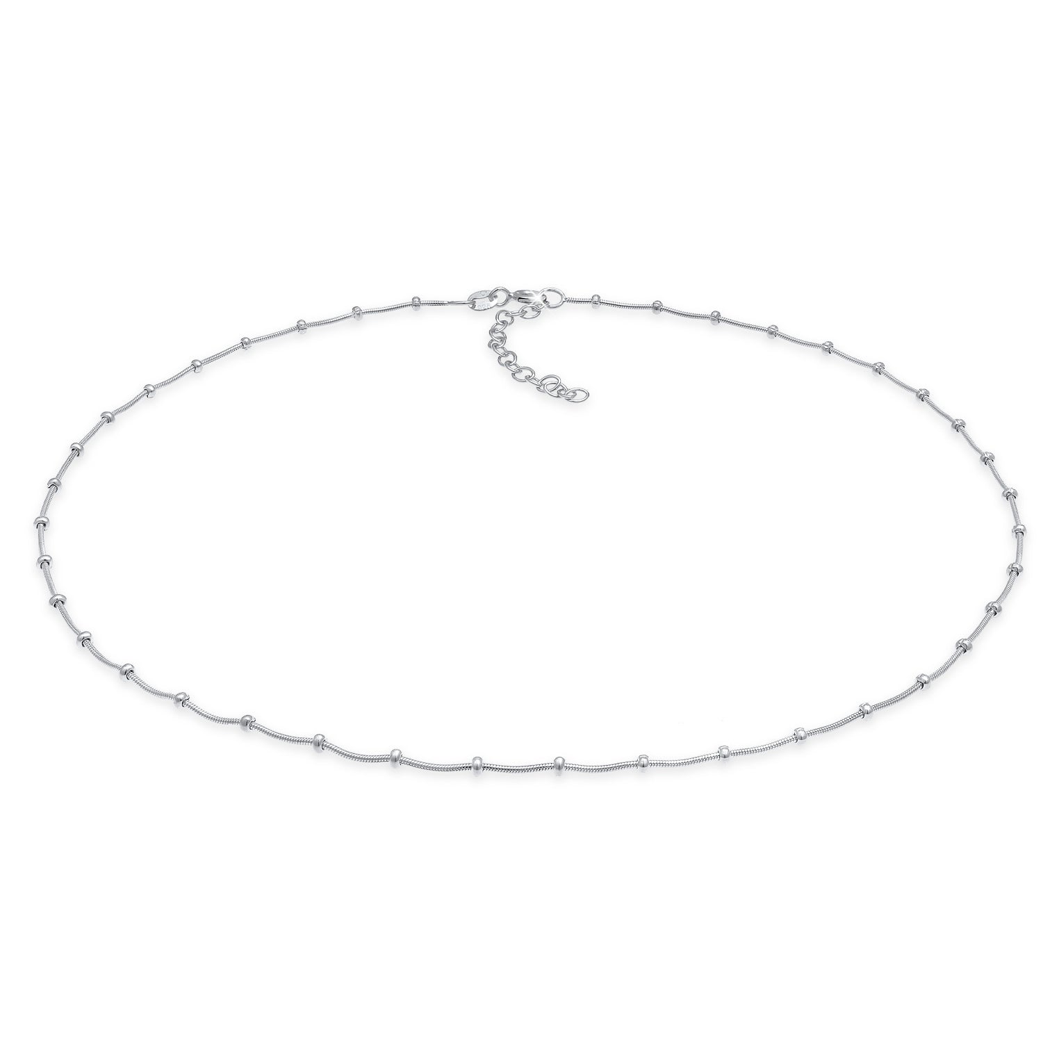 Silber - Elli | Kugel-Choker  | 925er Sterling Silber