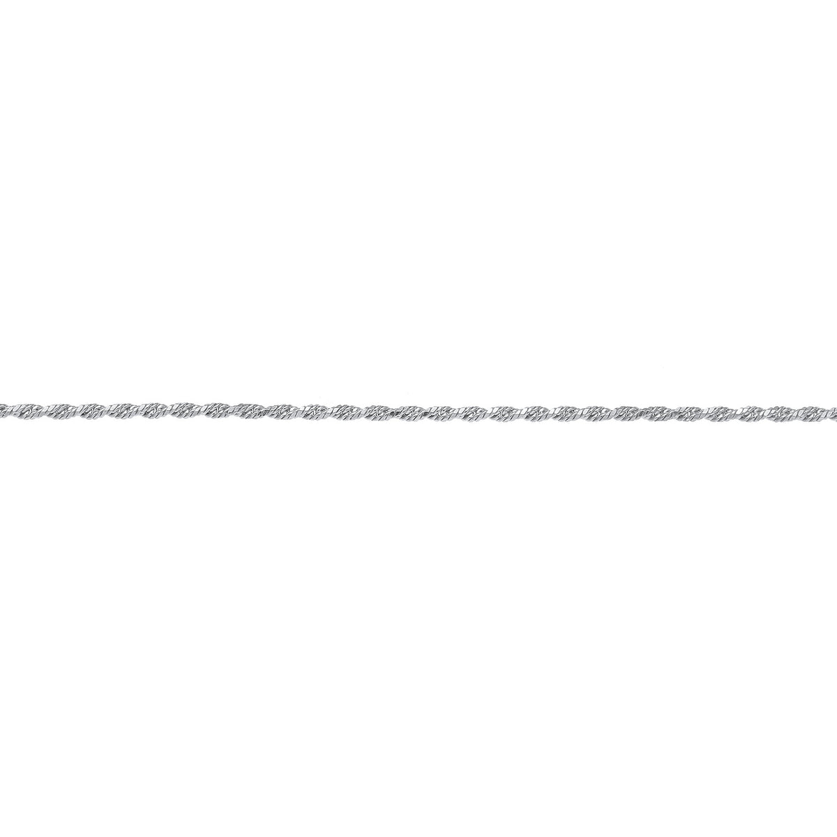 Silber - Elli | Kordel-Choker Fein | 925er Sterling Silber