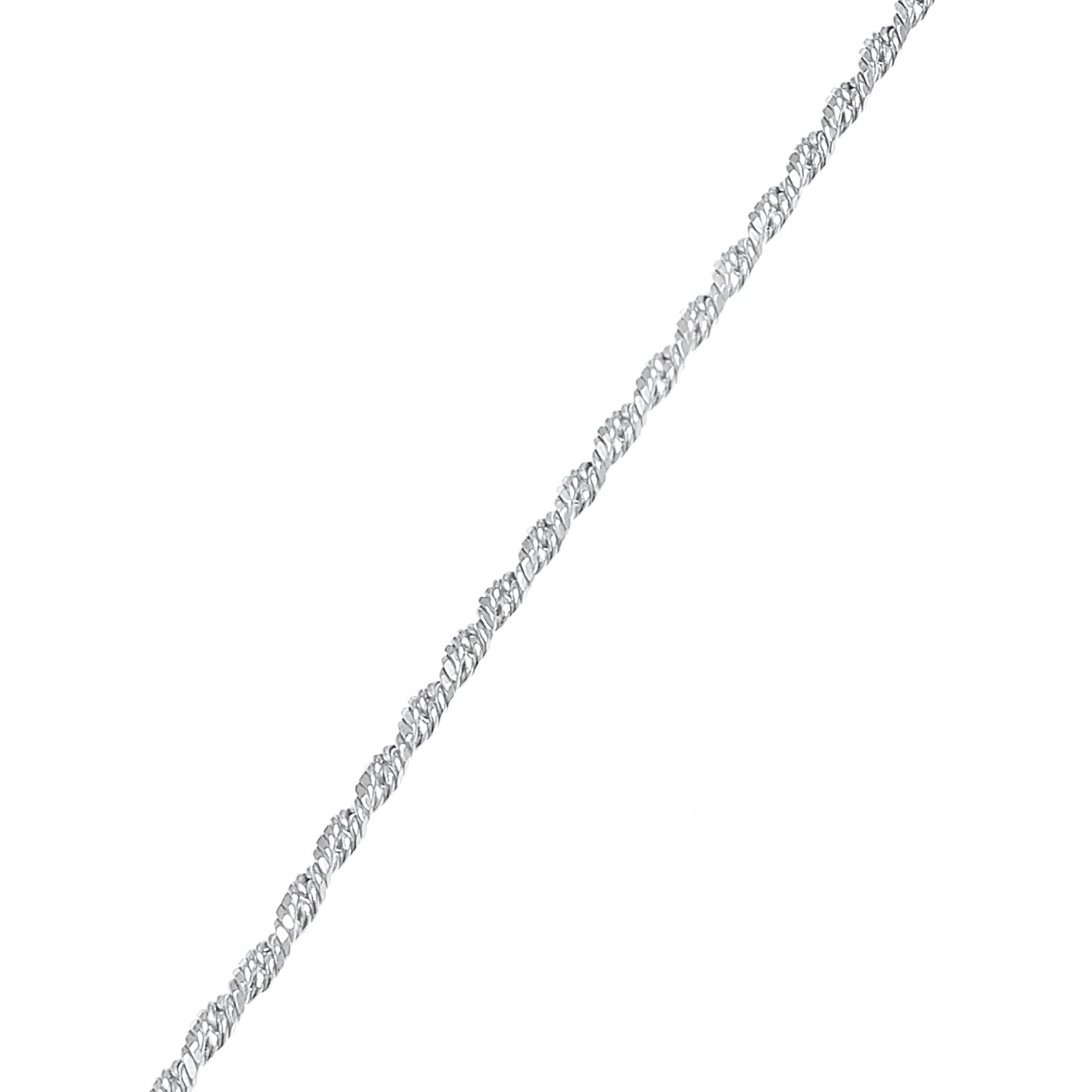 Silber - Elli | Kordel-Armband | 925er Sterling Silber
