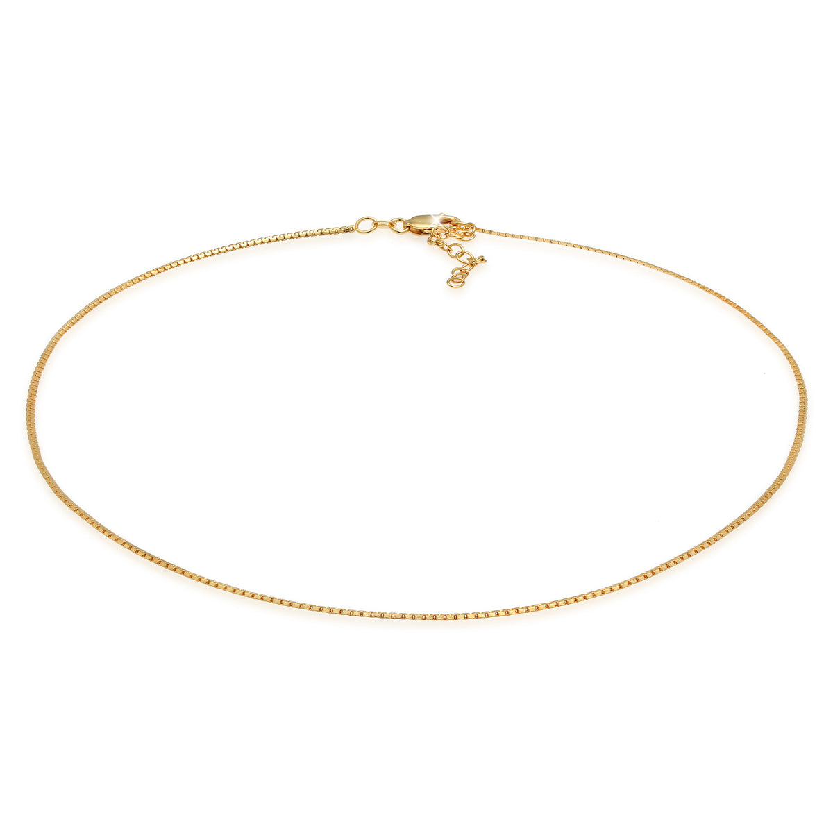 Gold - Elli | Schlangen-Choker | 925 Sterling Silber vergoldet